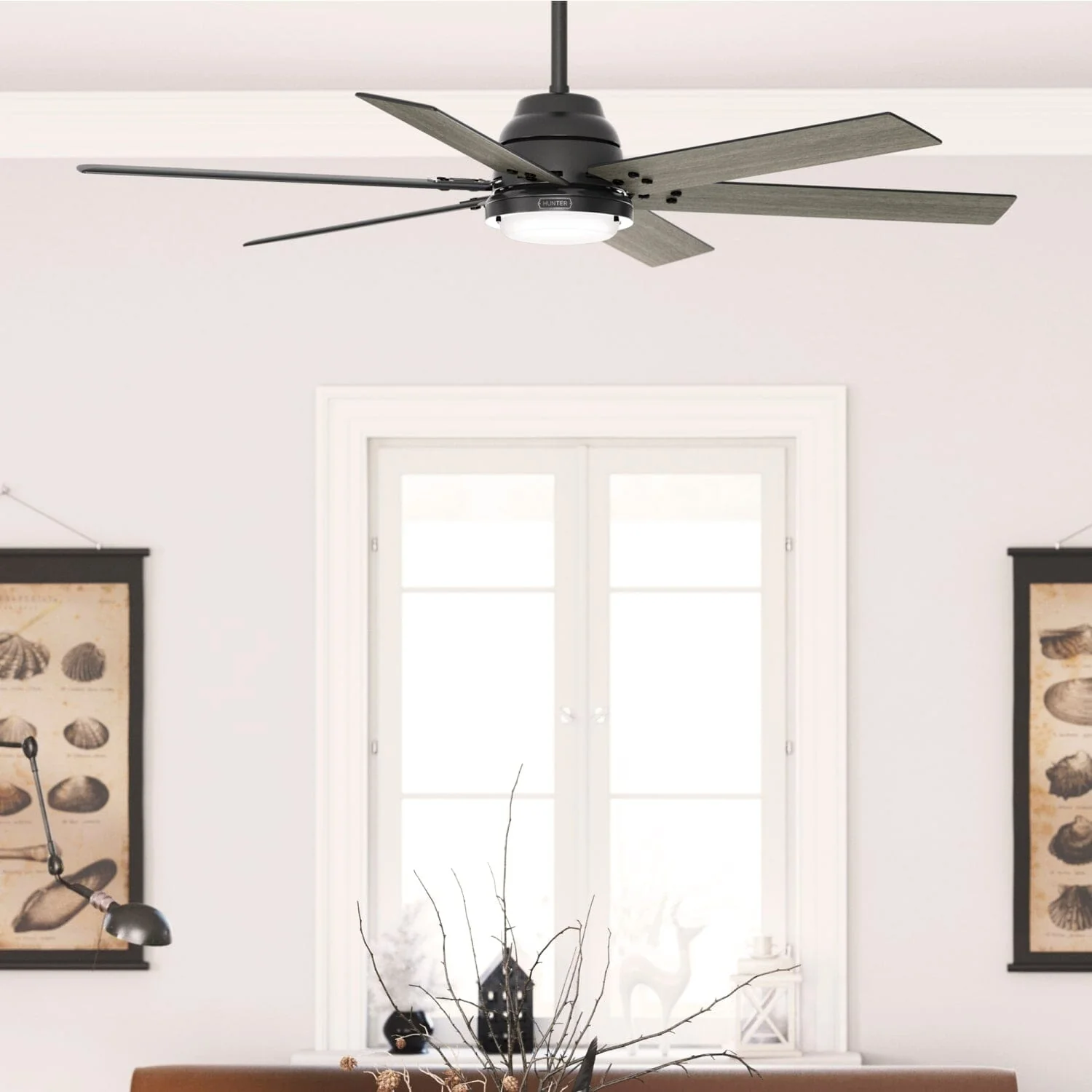 Gravity Indoor Smart Fan ENERGY STAR with LED light 60 inch with Remote 10 Gravity Indoor Smart Fan ENERGY STAR with LED light 60 inch with Remote