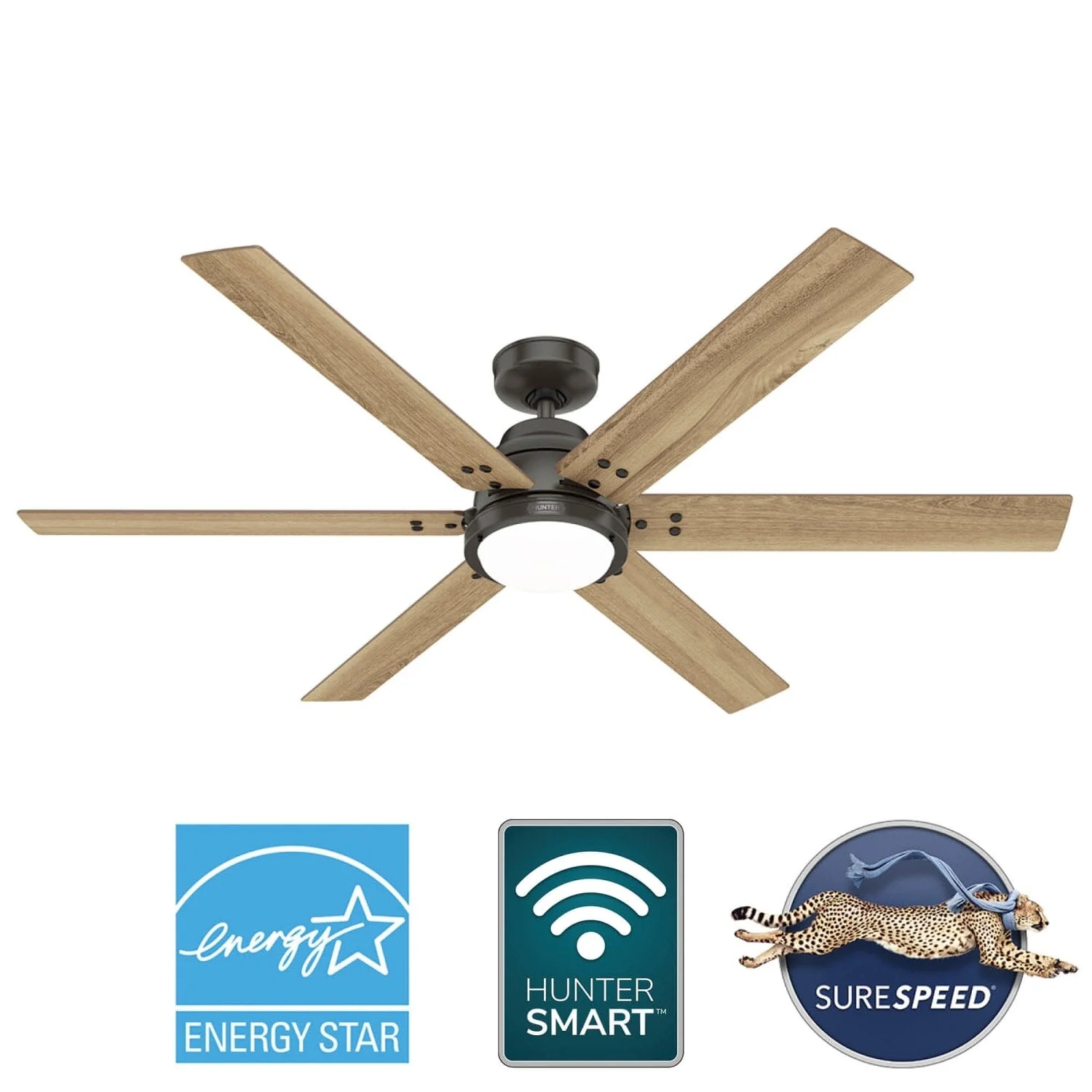 Gravity Indoor Smart Fan ENERGY STAR with LED light 60 inch with Remote 45 Gravity Indoor Smart Fan ENERGY STAR with LED light 60 inch with Remote