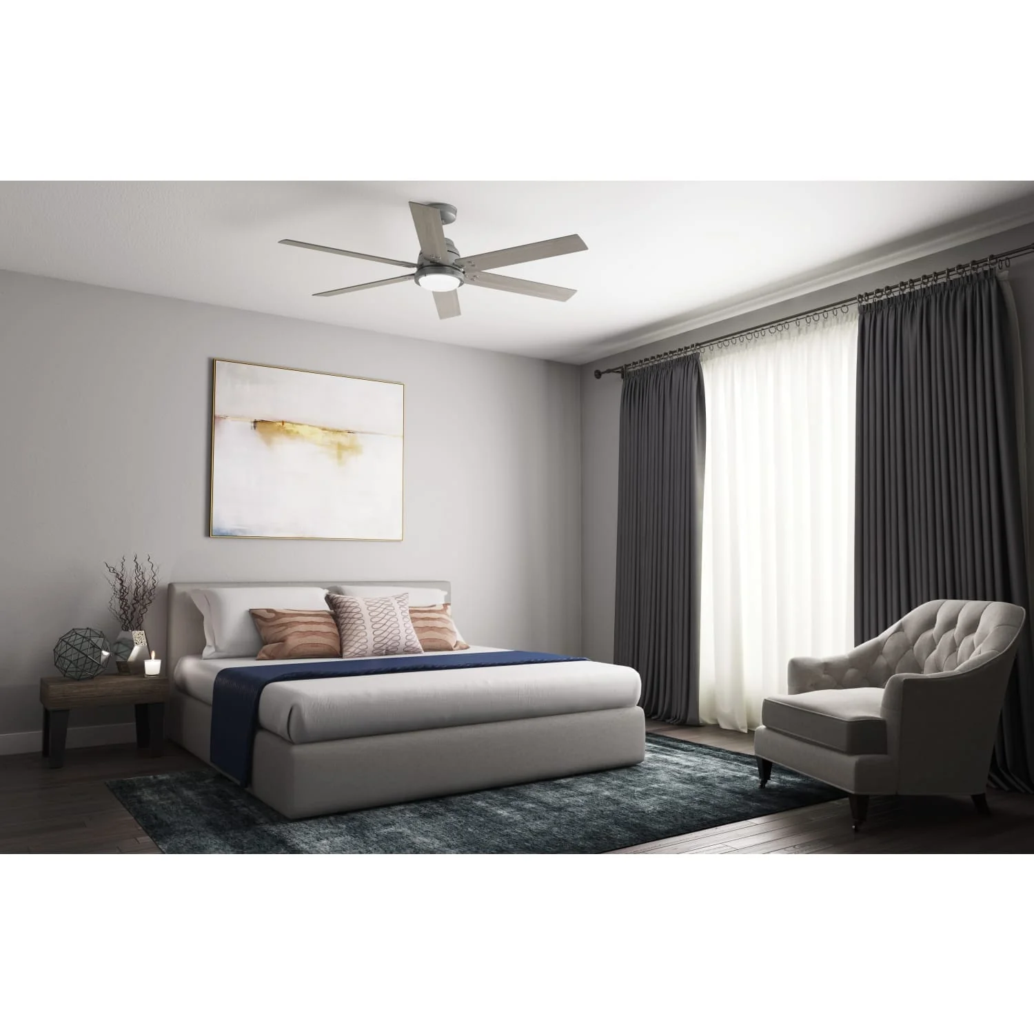 Gravity Indoor Smart Fan ENERGY STAR with LED light 60 inch with Remote 8 Gravity Indoor Smart Fan ENERGY STAR with LED light 60 inch with Remote