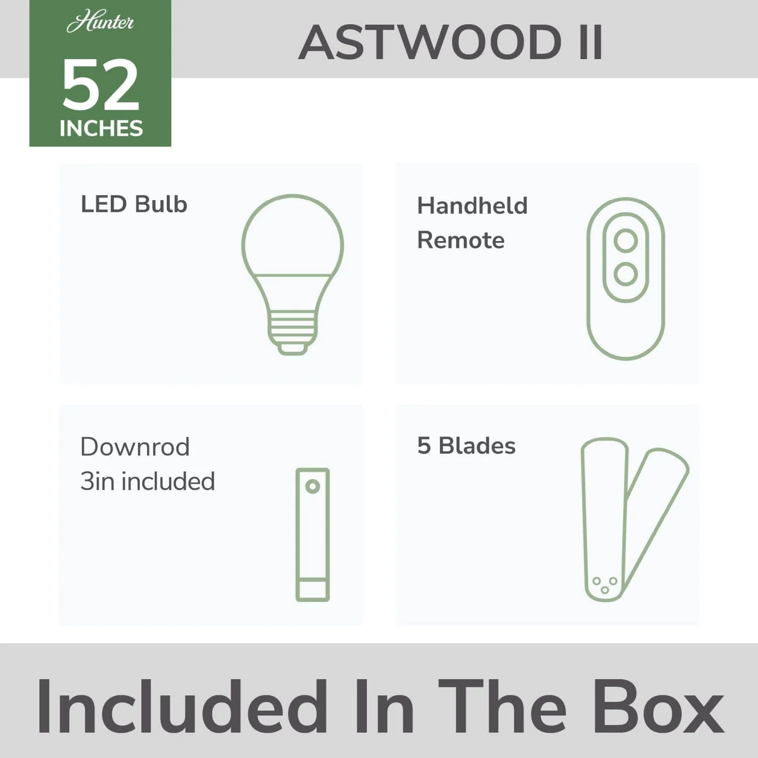 Astwood II Indoor with LED Light 52 inch with remote 19 Astwood II Indoor with LED Light 52 inch with remote