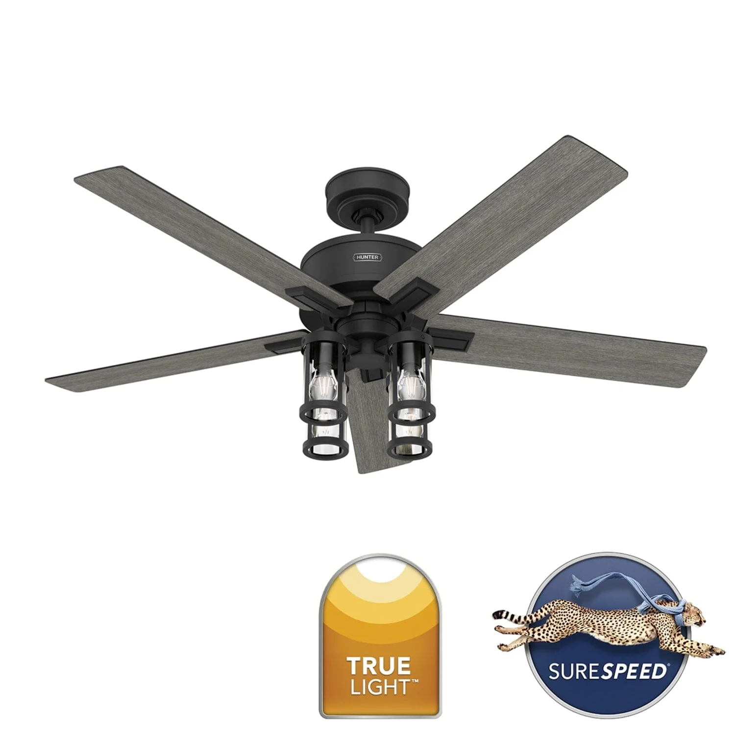 Astwood II Indoor with LED Light 52 inch with remote 30 Astwood II Indoor with LED Light 52 inch with remote
