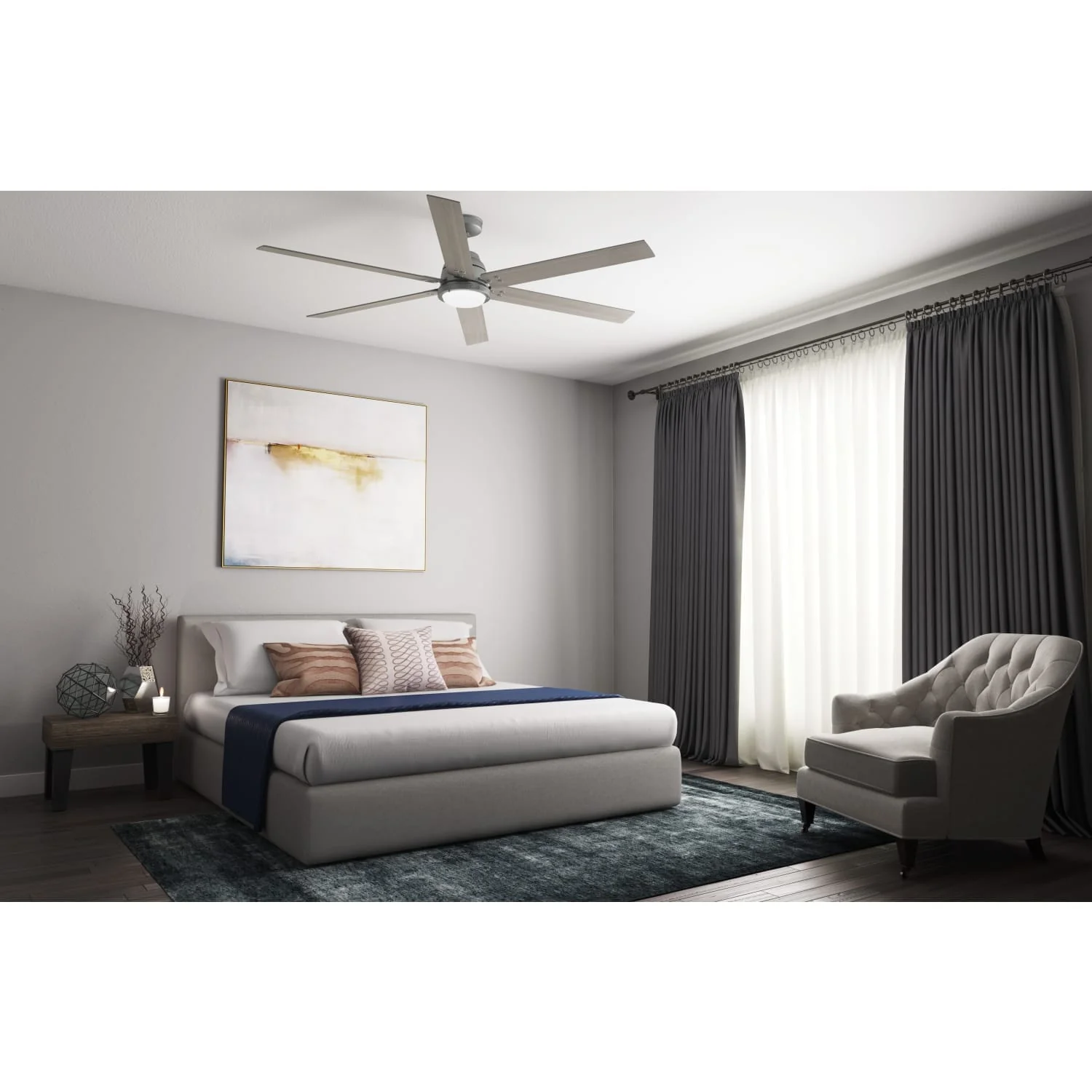 Gravity Indoor Smart Fan ENERGY STAR with LED light 72 inch with Remote 9 Gravity Indoor Smart Fan ENERGY STAR with LED light 72 inch with Remote