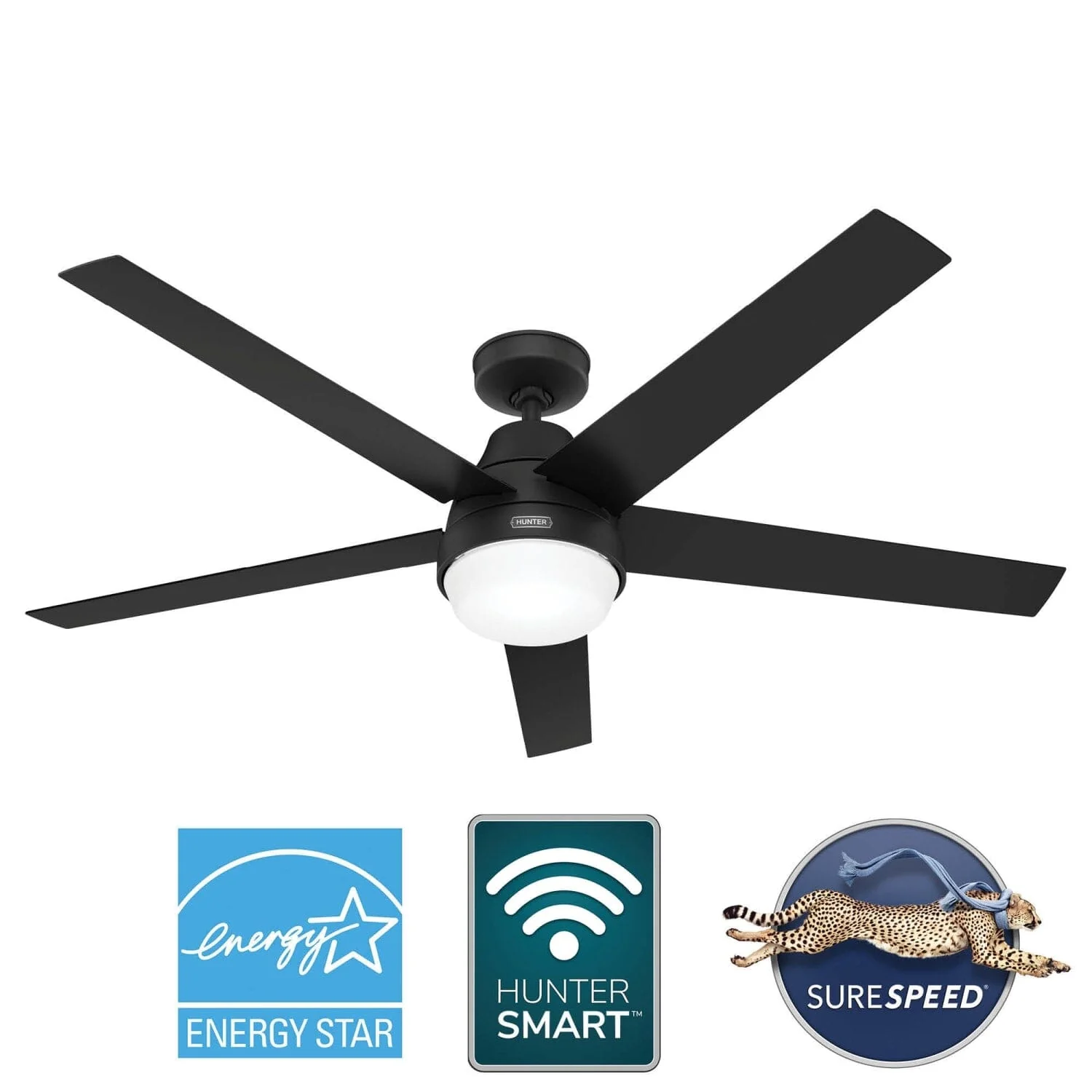Aerodyne Indoor Smart Fan ENERGY STAR with LED Light 60 inch with Remote 31 Aerodyne Indoor Smart Fan ENERGY STAR with LED Light 60 inch with Remote