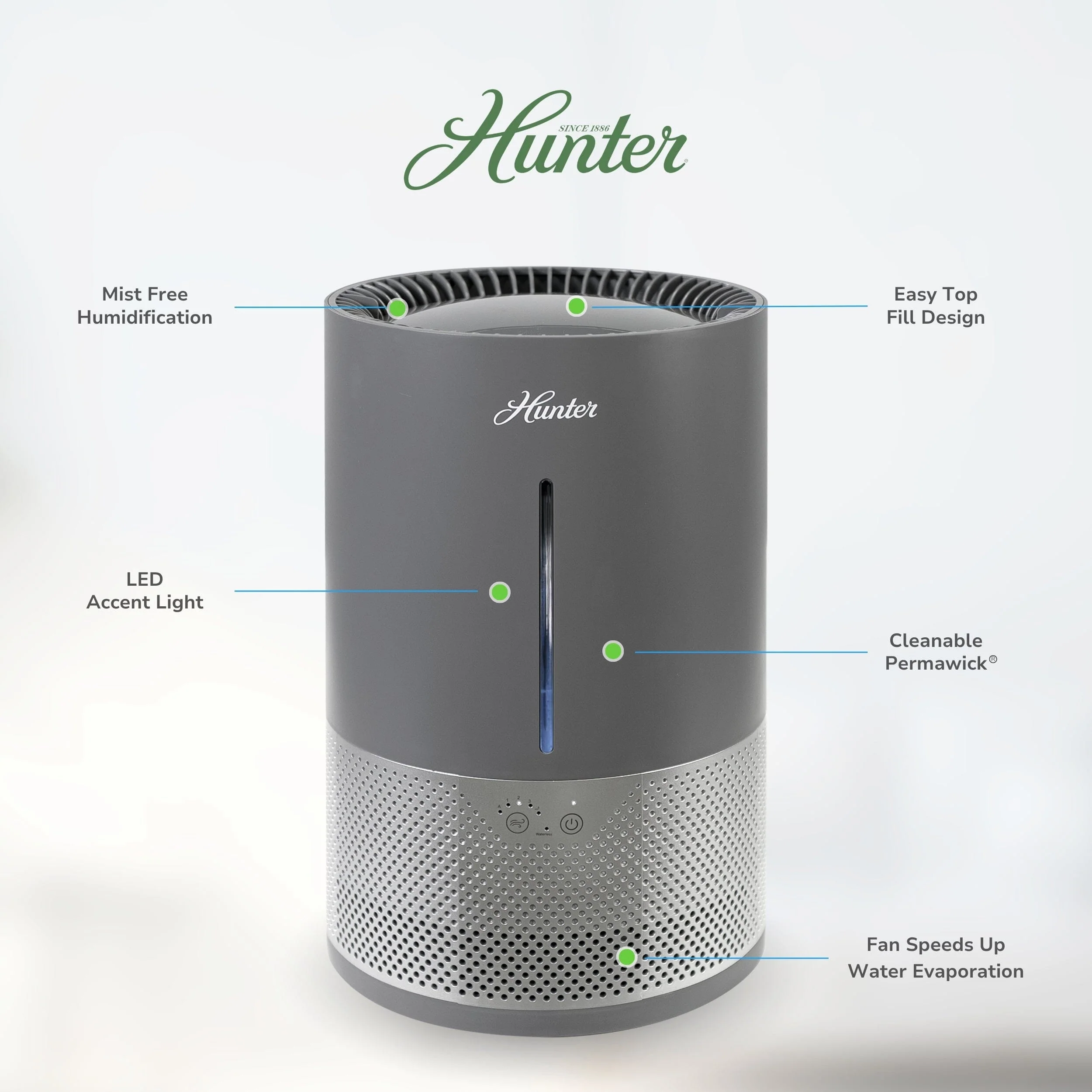HHE150 Aspire Evaporative Humidifier 12 HHE150 Aspire Evaporative Humidifier