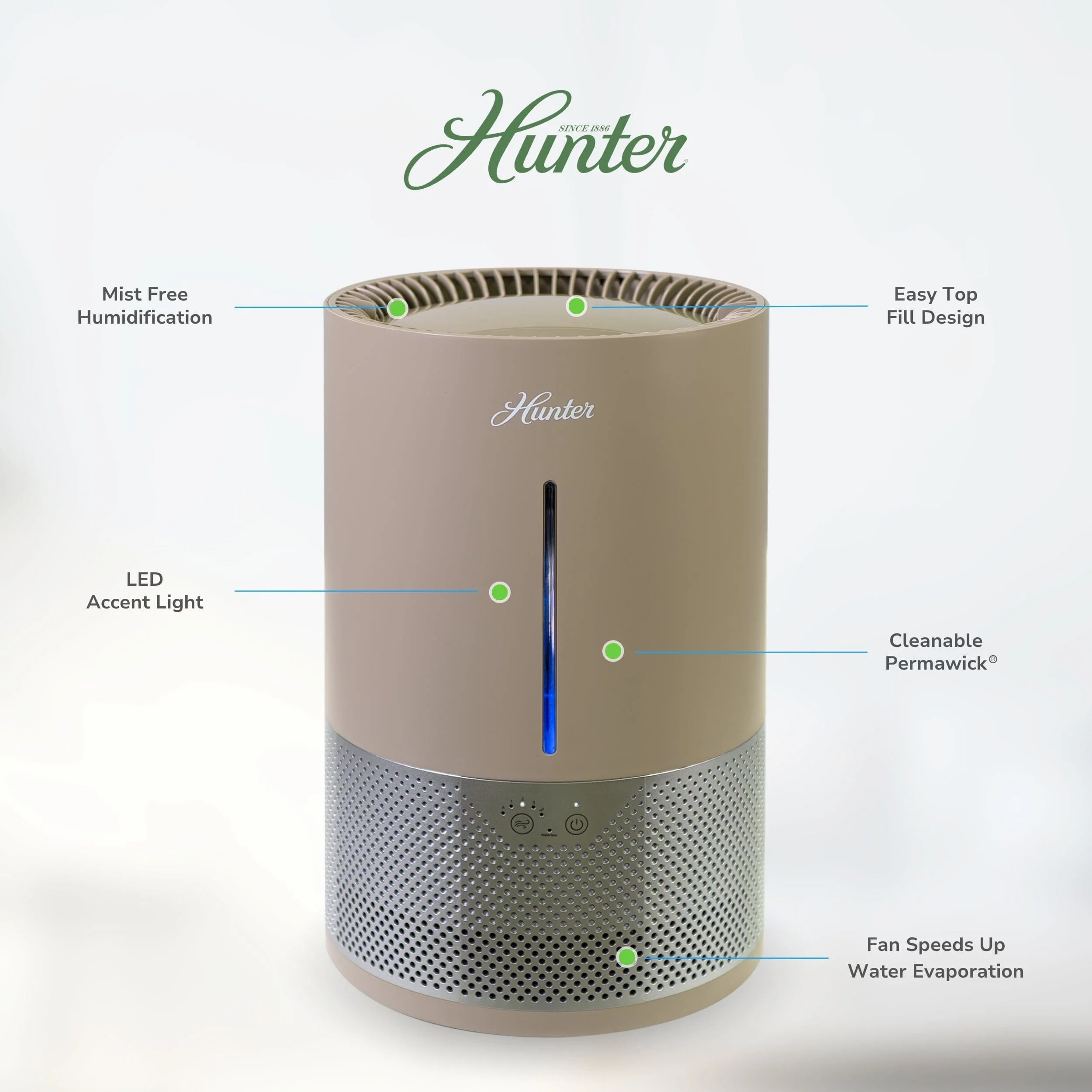 HHE150 Aspire Evaporative Humidifier 13 HHE150 Aspire Evaporative Humidifier
