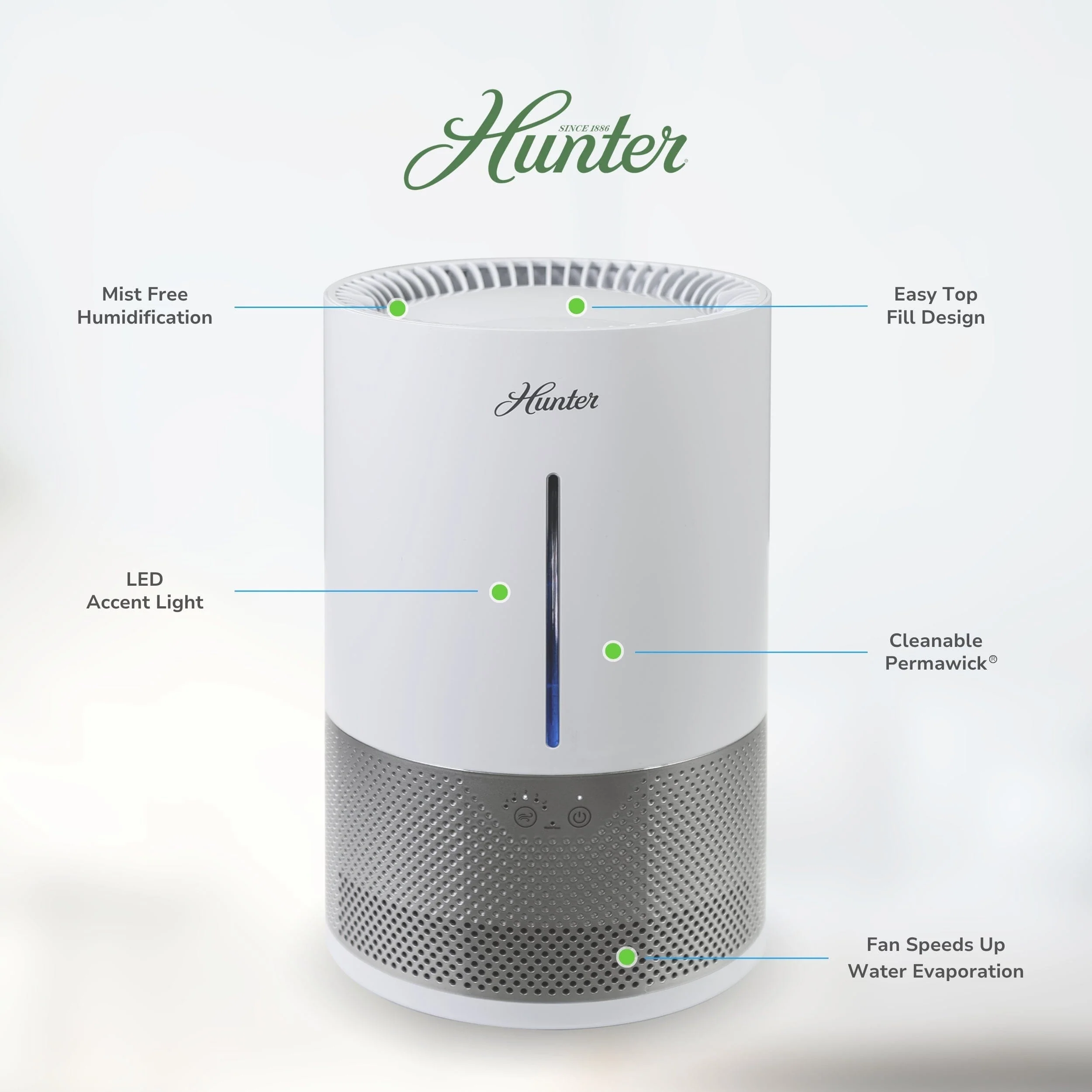 HHE150 Aspire Evaporative Humidifier 14 HHE150 Aspire Evaporative Humidifier