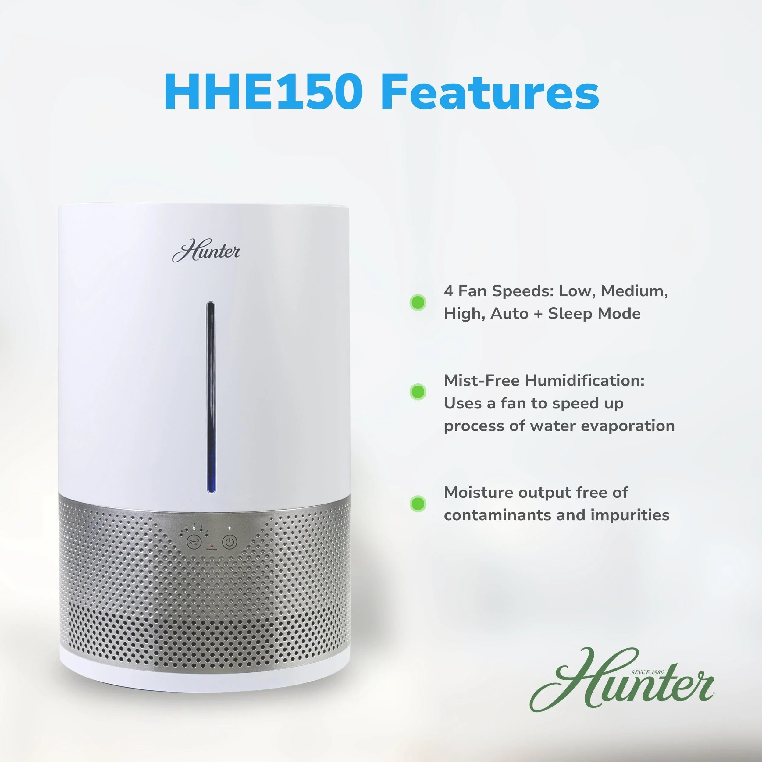HHE150 Aspire Evaporative Humidifier 20 HHE150 Aspire Evaporative Humidifier