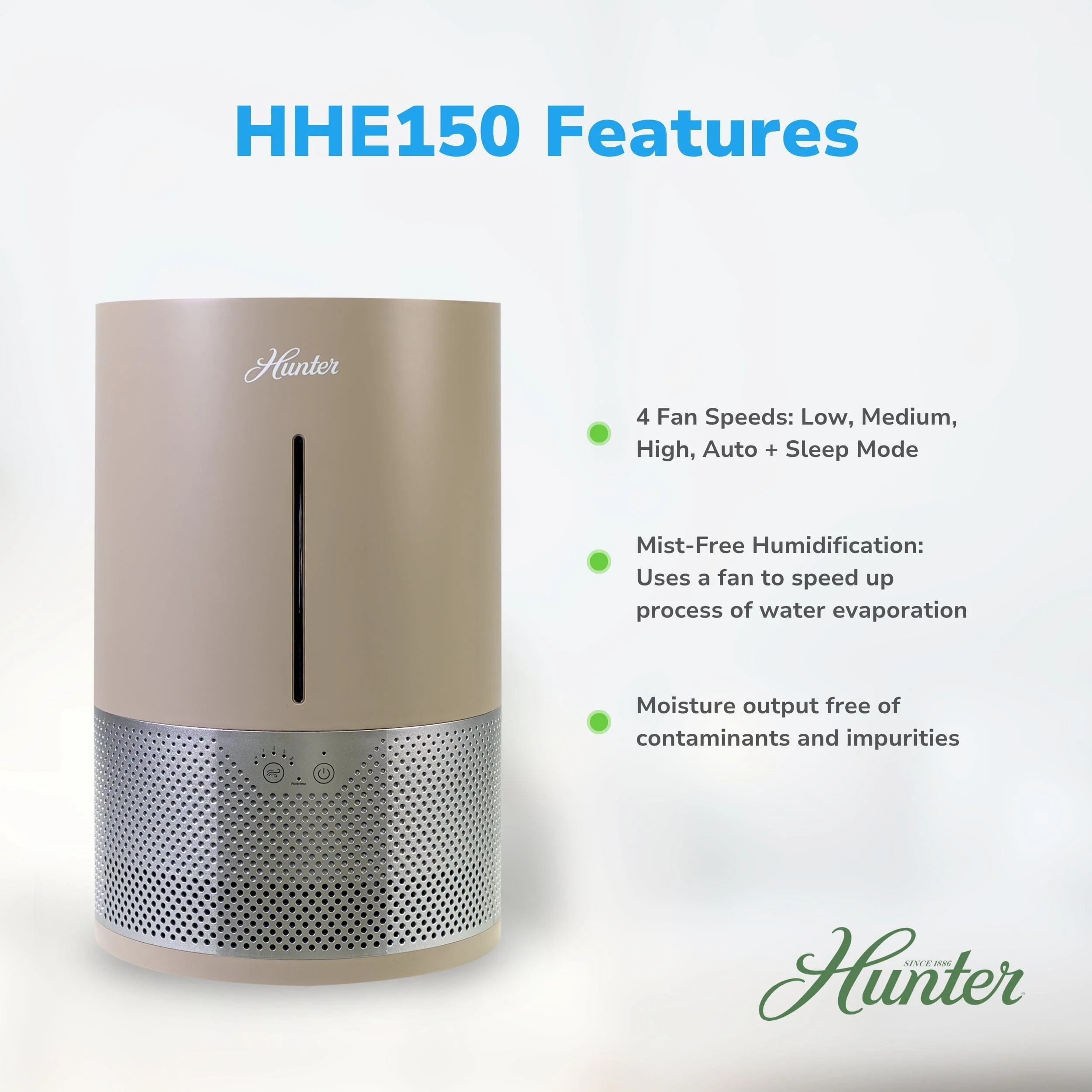 HHE150 Aspire Evaporative Humidifier 3 HHE150 Aspire Evaporative Humidifier