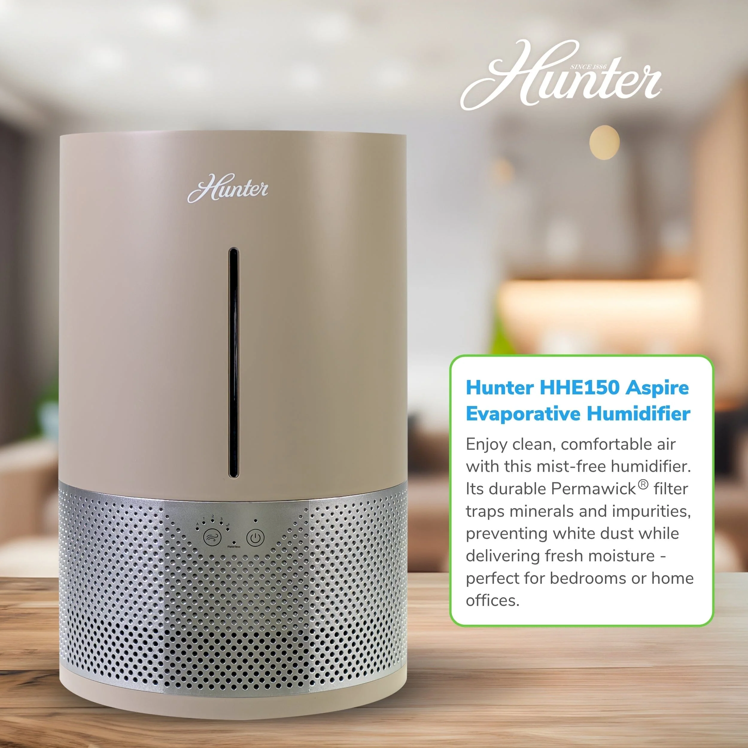 HHE150 Aspire Evaporative Humidifier 31 HHE150 Aspire Evaporative Humidifier