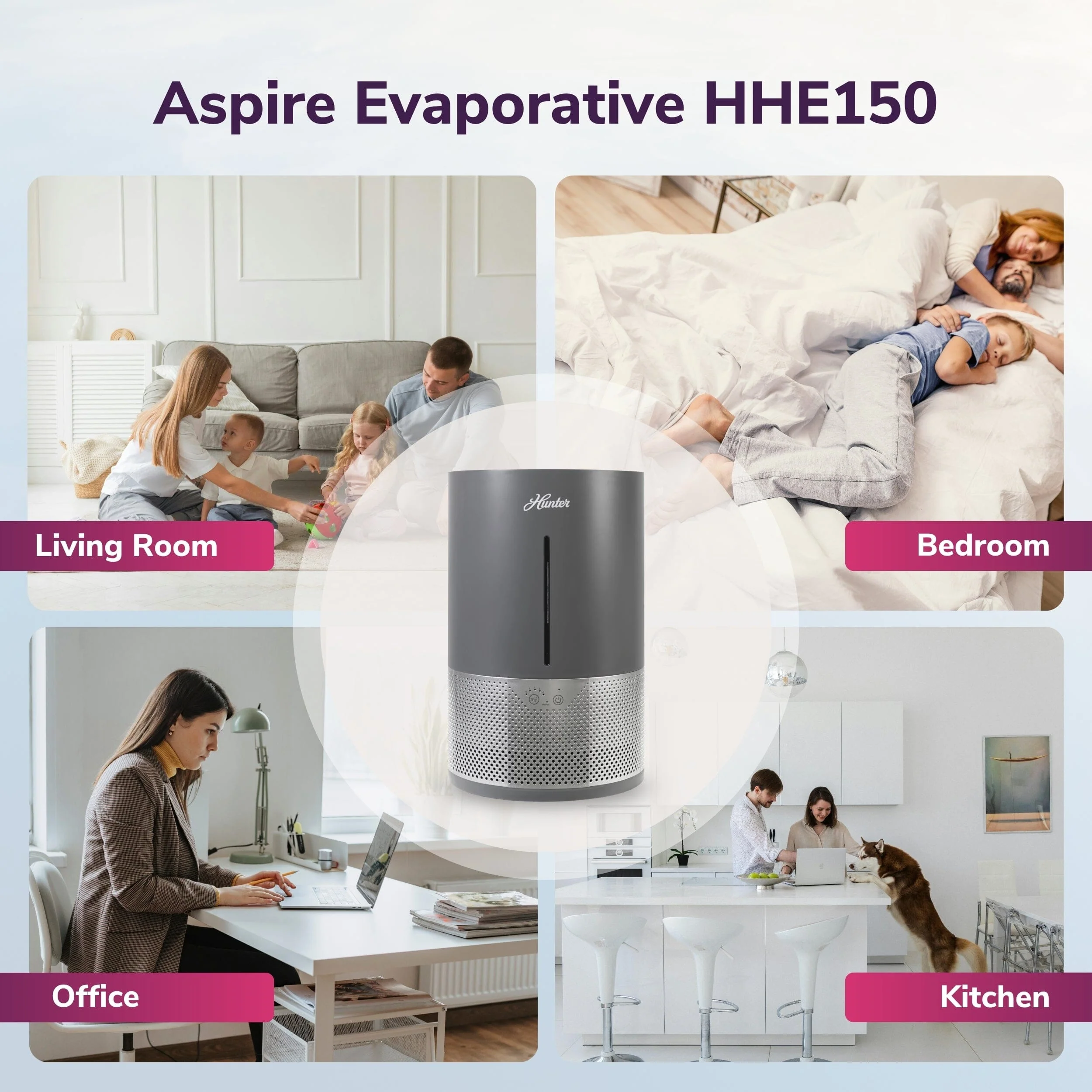 HHE150 Aspire Evaporative Humidifier 7 HHE150 Aspire Evaporative Humidifier