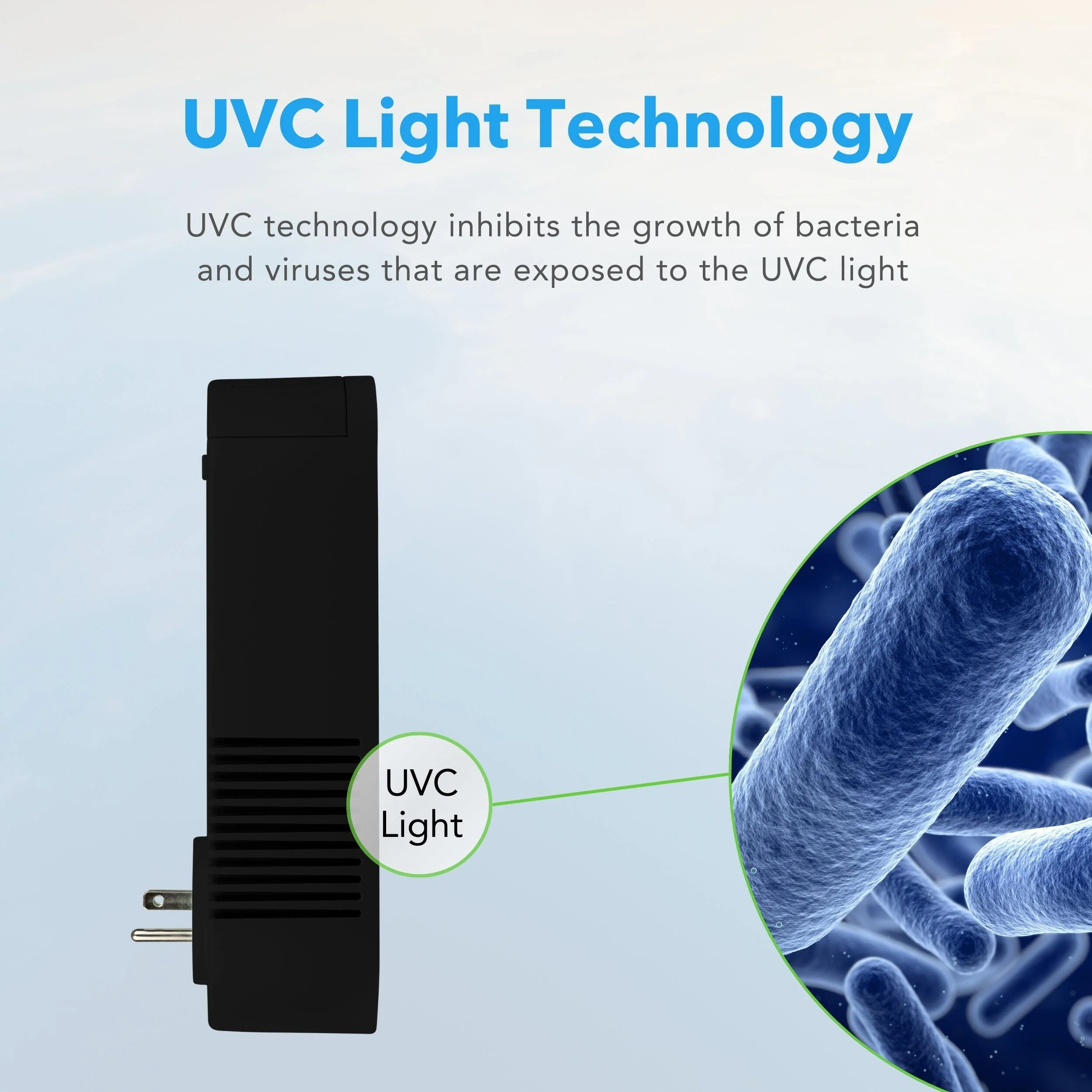 HP247AP Plug-In UV-C Air Sanitizer 3 HP247AP Plug-In UV-C Air Sanitizer