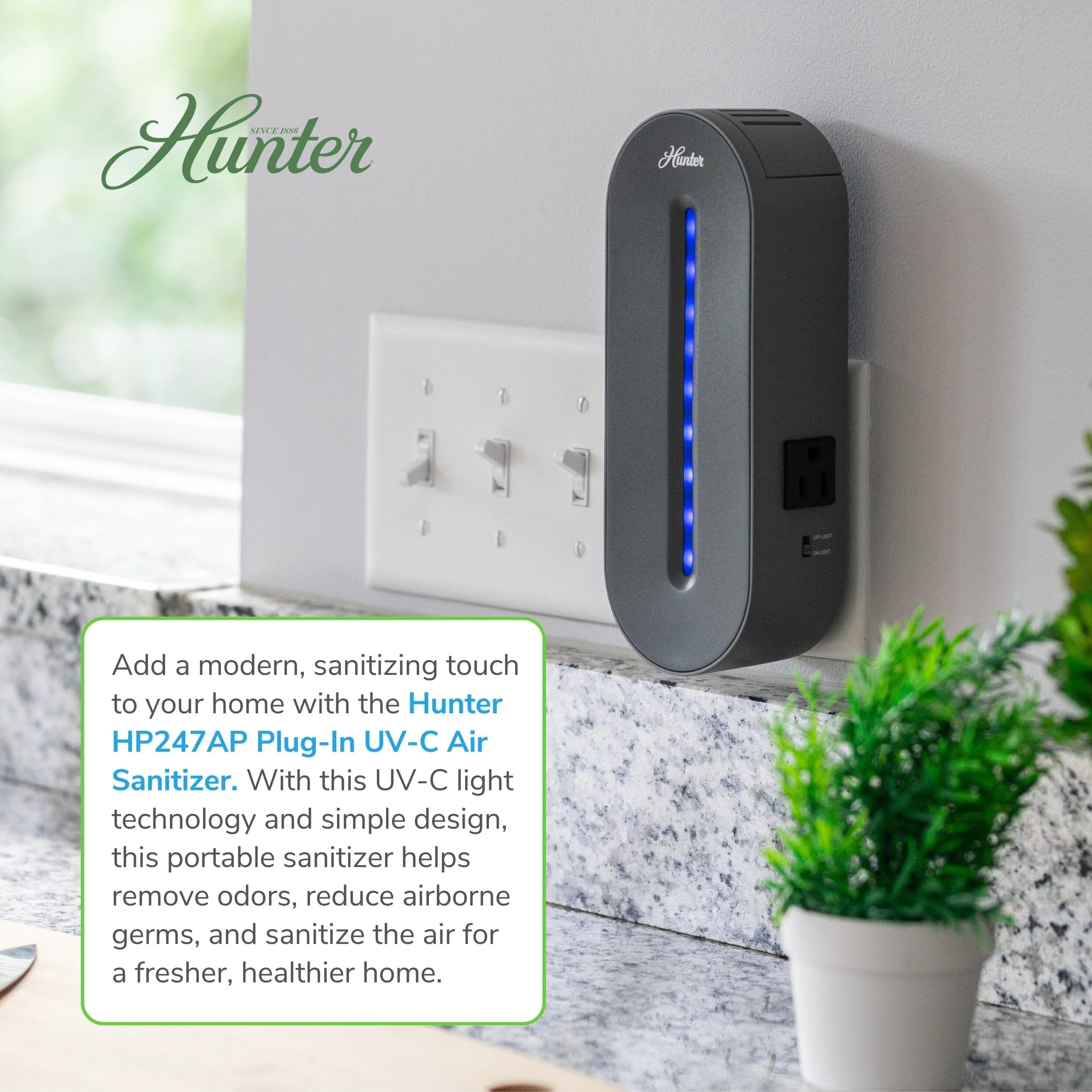 HP247AP Plug-In UV-C Air Sanitizer 7 HP247AP Plug-In UV-C Air Sanitizer