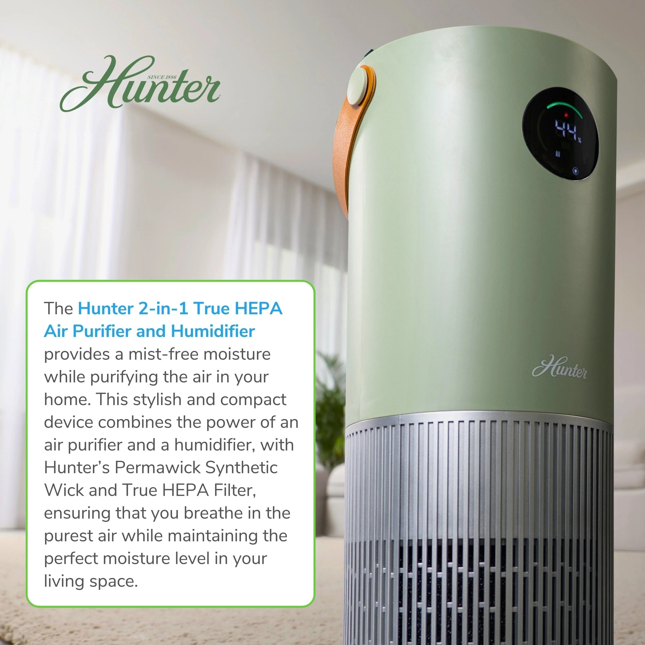 HPH625 2-in-1 True HEPA Air Purifier & Humidifier 11 HPH625 2-in-1 True HEPA Air Purifier & Humidifier