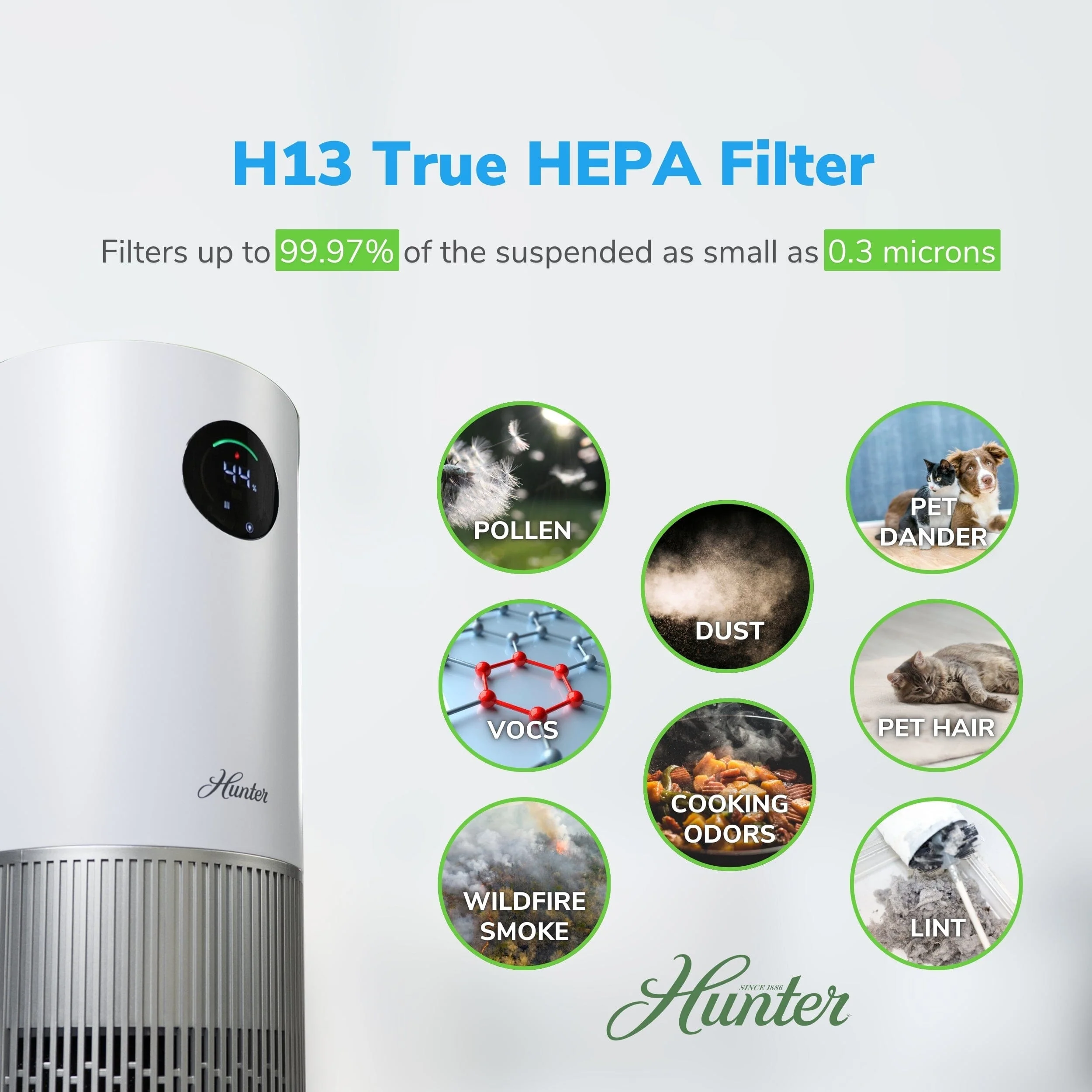 HPH625 2-in-1 True HEPA Air Purifier & Humidifier 18 HPH625 2-in-1 True HEPA Air Purifier & Humidifier