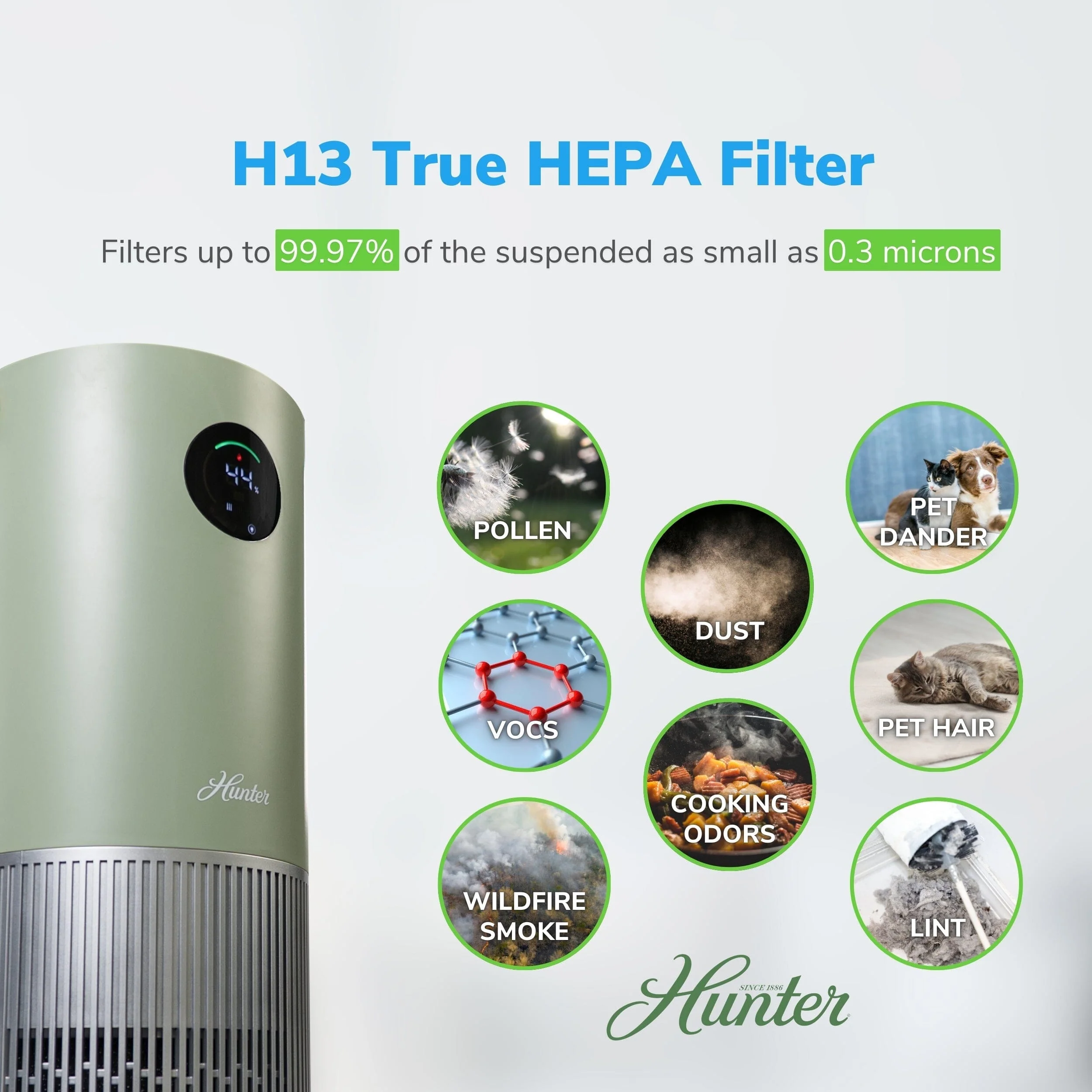 HPH625 2-in-1 True HEPA Air Purifier & Humidifier 25 HPH625 2-in-1 True HEPA Air Purifier & Humidifier