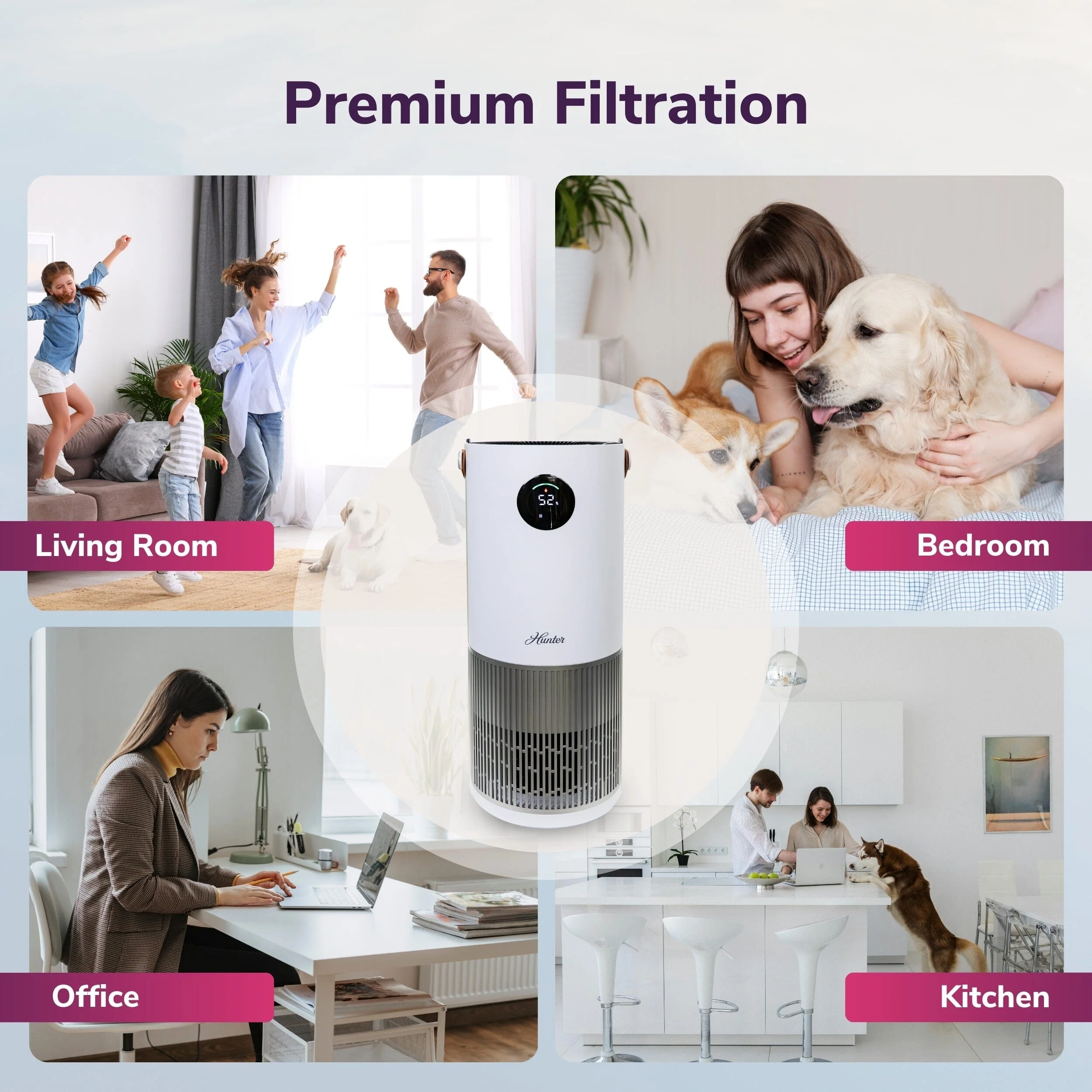 HPH625 2-in-1 True HEPA Air Purifier & Humidifier 26 HPH625 2-in-1 True HEPA Air Purifier & Humidifier