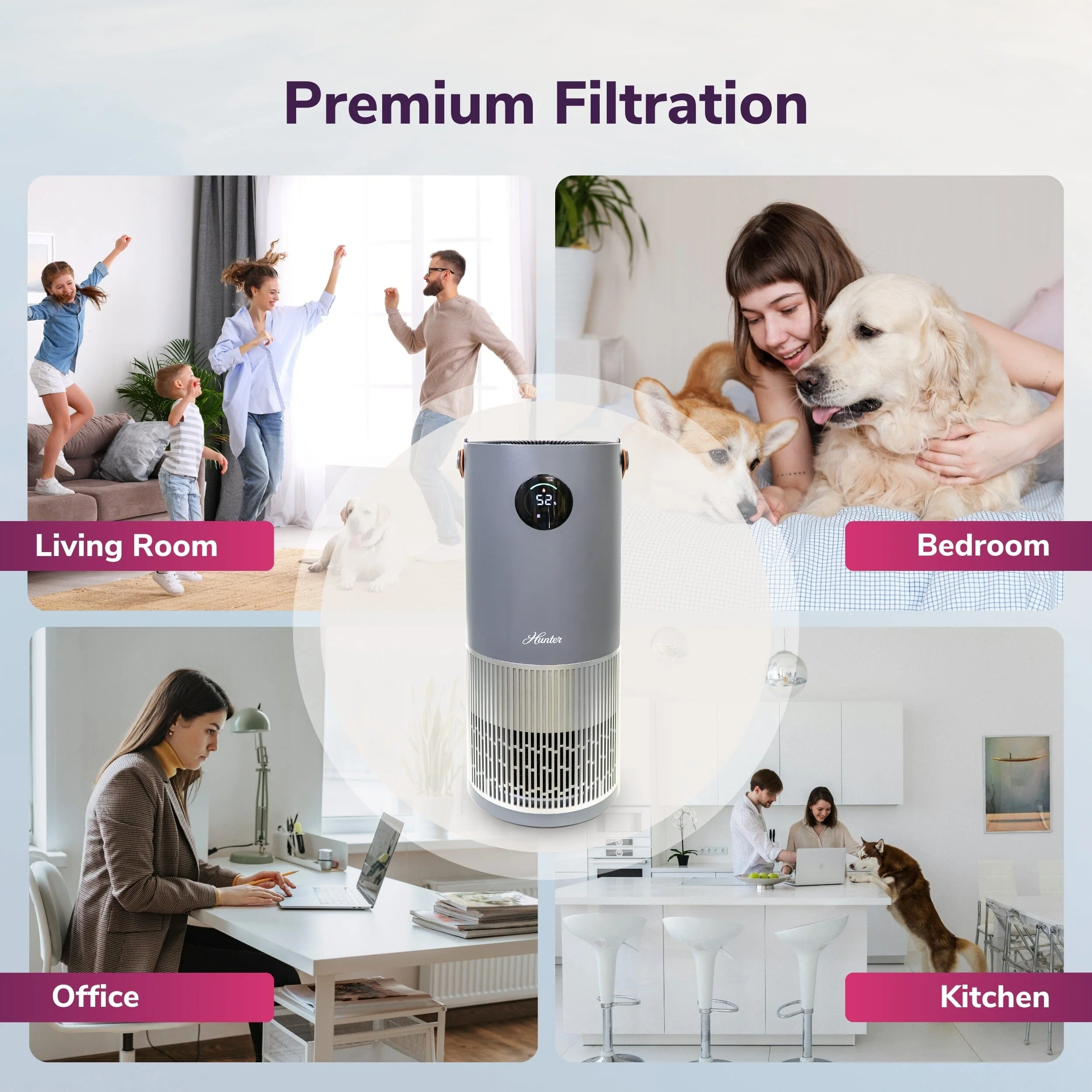 HPH625 2-in-1 True HEPA Air Purifier & Humidifier 3 HPH625 2-in-1 True HEPA Air Purifier & Humidifier