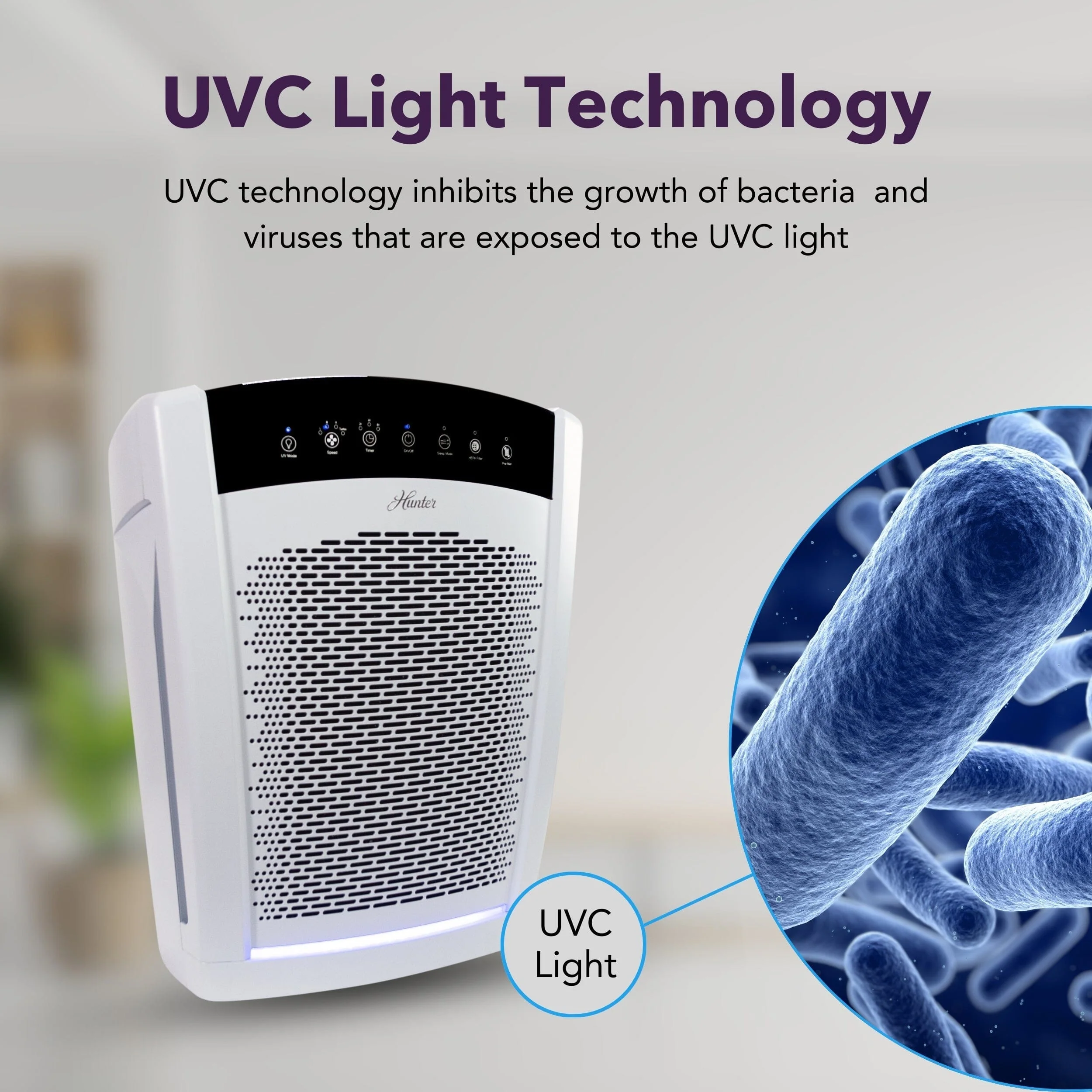 HP850UV Large UVC Multi-Room Console Air Purifier 15 HP850UV Large UVC Multi-Room Console Air Purifier