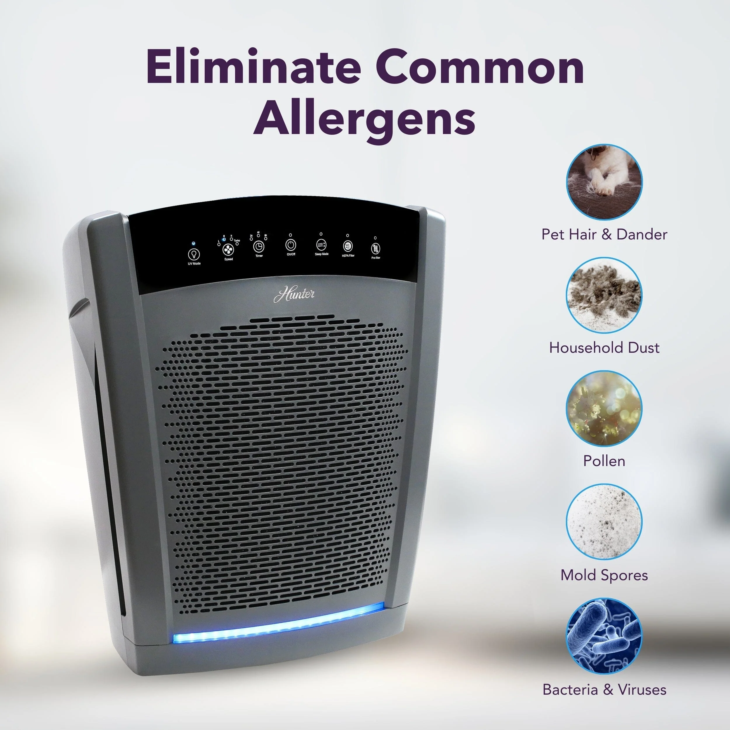HP850UV Large UVC Multi-Room Console Air Purifier 19 HP850UV Large UVC Multi-Room Console Air Purifier