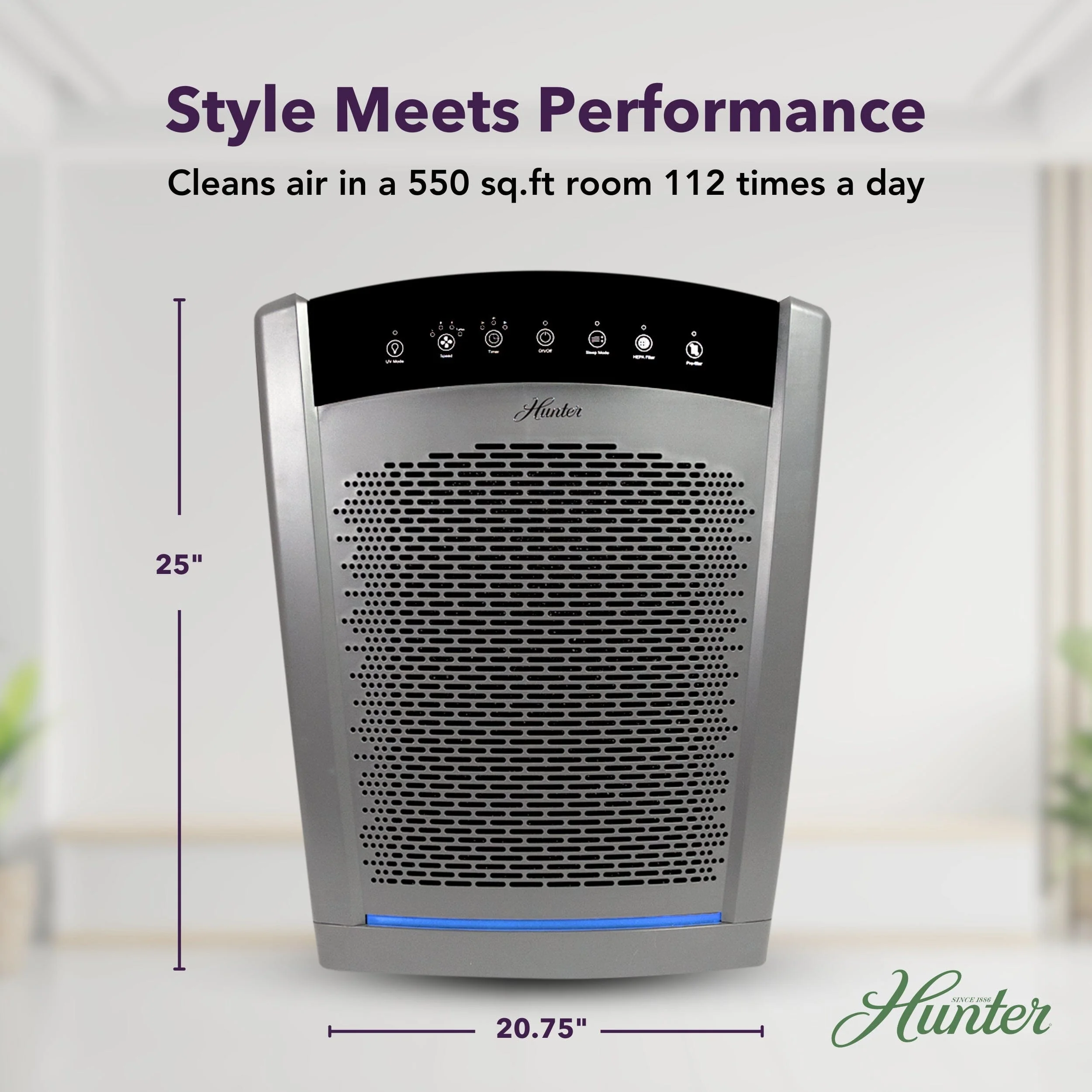 HP850UV Large UVC Multi-Room Console Air Purifier 21 HP850UV Large UVC Multi-Room Console Air Purifier