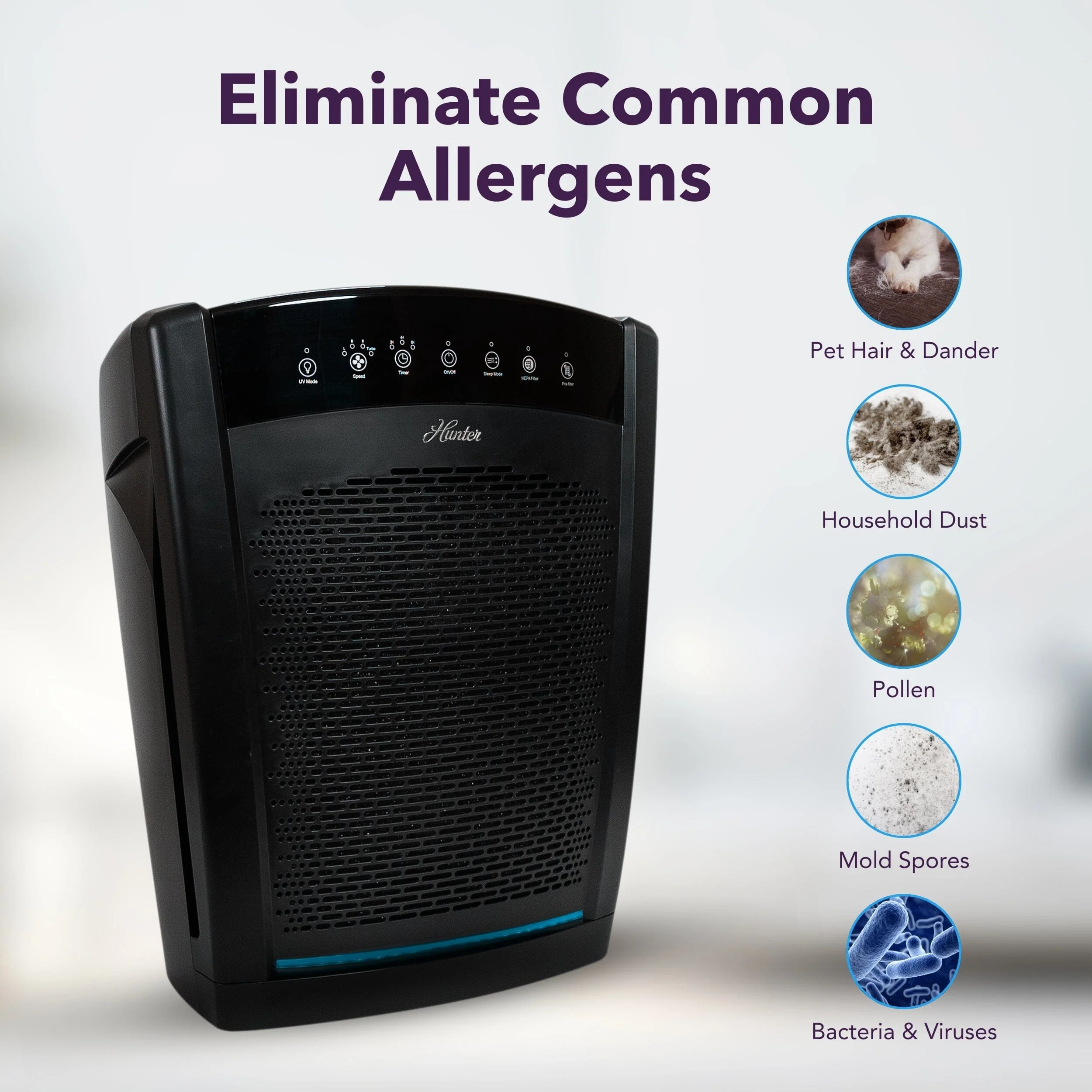 HP850UV Large UVC Multi-Room Console Air Purifier 3 HP850UV Large UVC Multi-Room Console Air Purifier