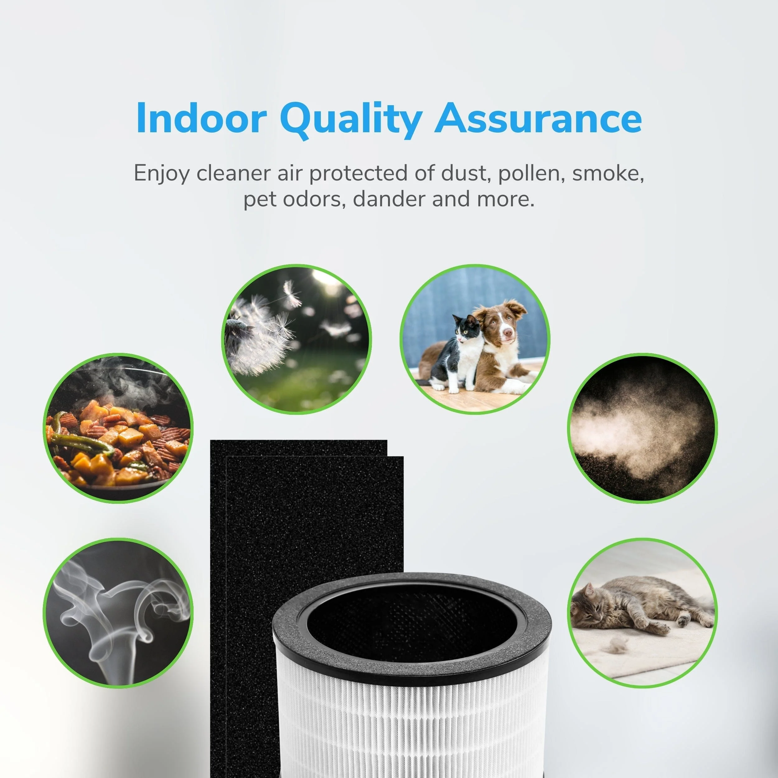 Replacement Air Purifier Filter Value Pack H-HF625-VP 4 Replacement Air Purifier Filter Value Pack H-HF625-VP