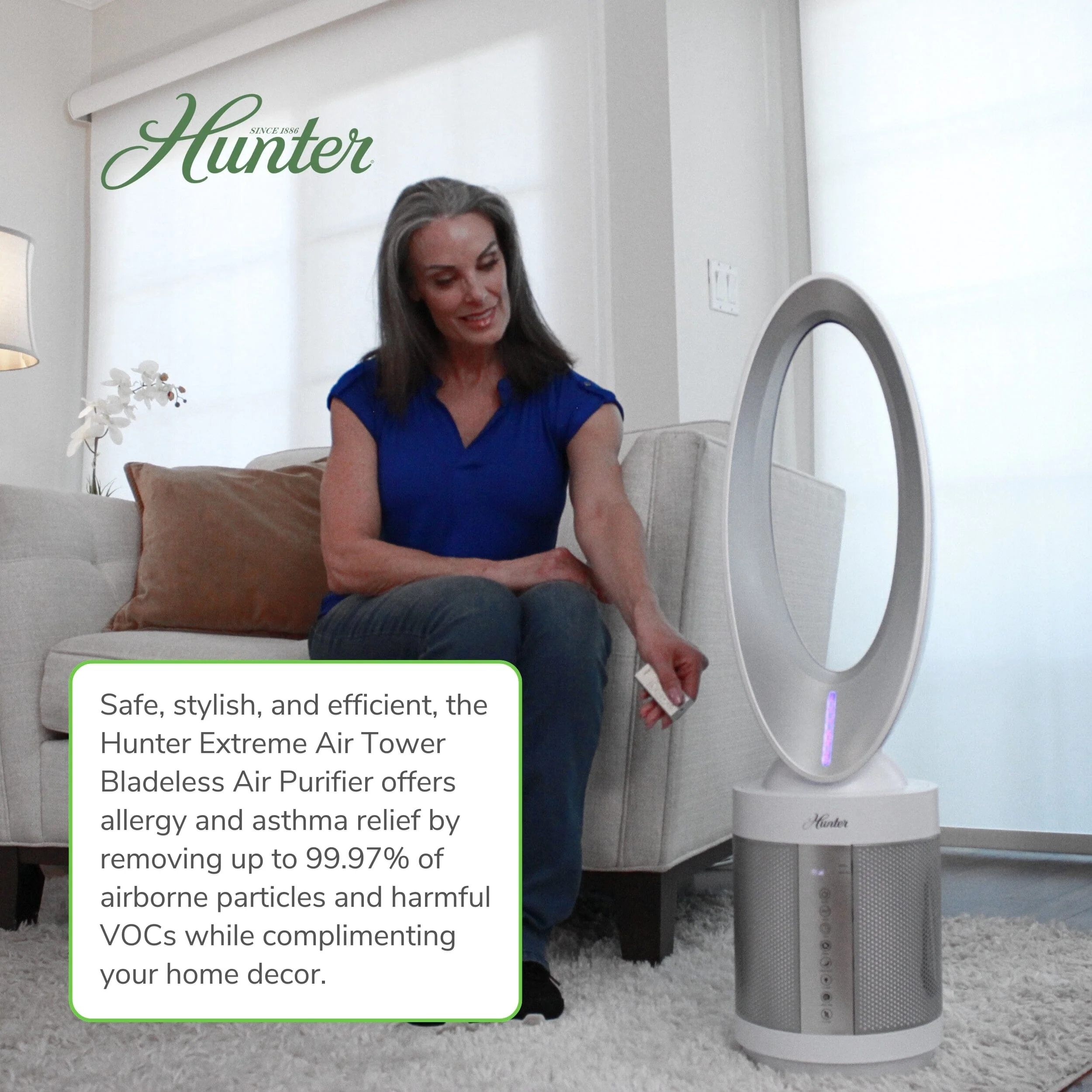 HPF520 ExtremeAir Tower Bladeless Air Purifier 6 HPF520 ExtremeAir Tower Bladeless Air Purifier