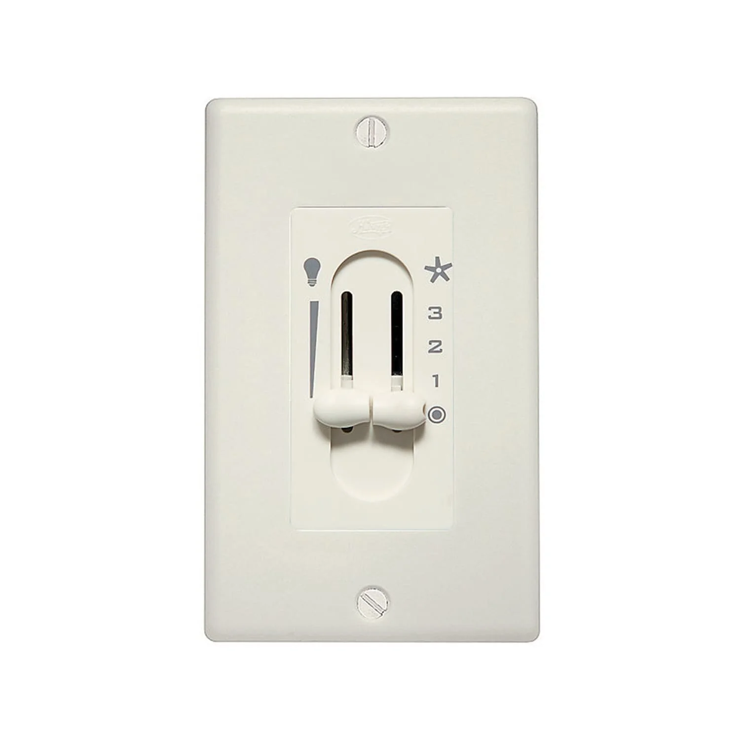 Fan-Light Dual Slide Wall Control - 27182 1 Fan-Light Dual Slide Wall Control - 27182