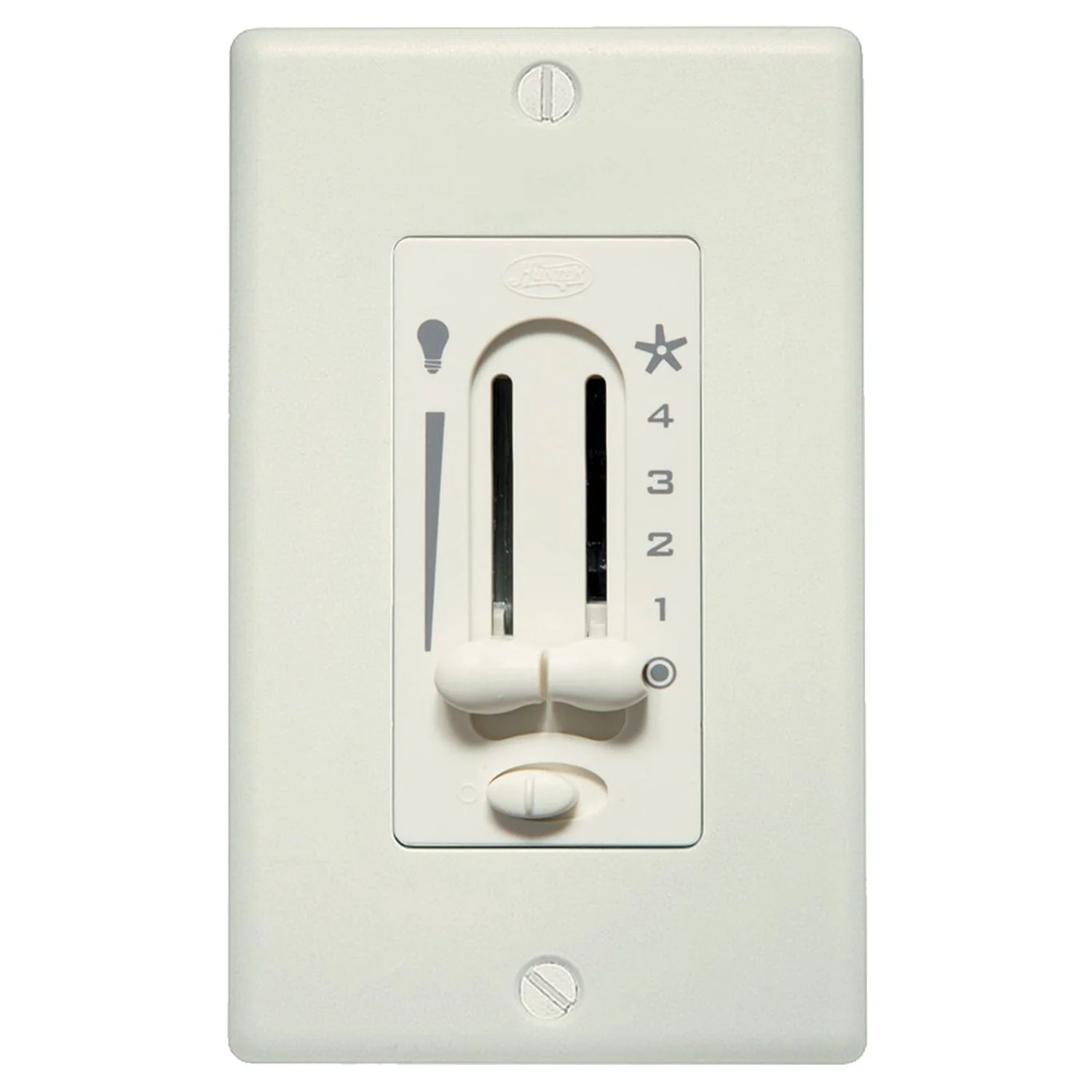Fan-Light Dual Slide Wall Control with Preset - 27183