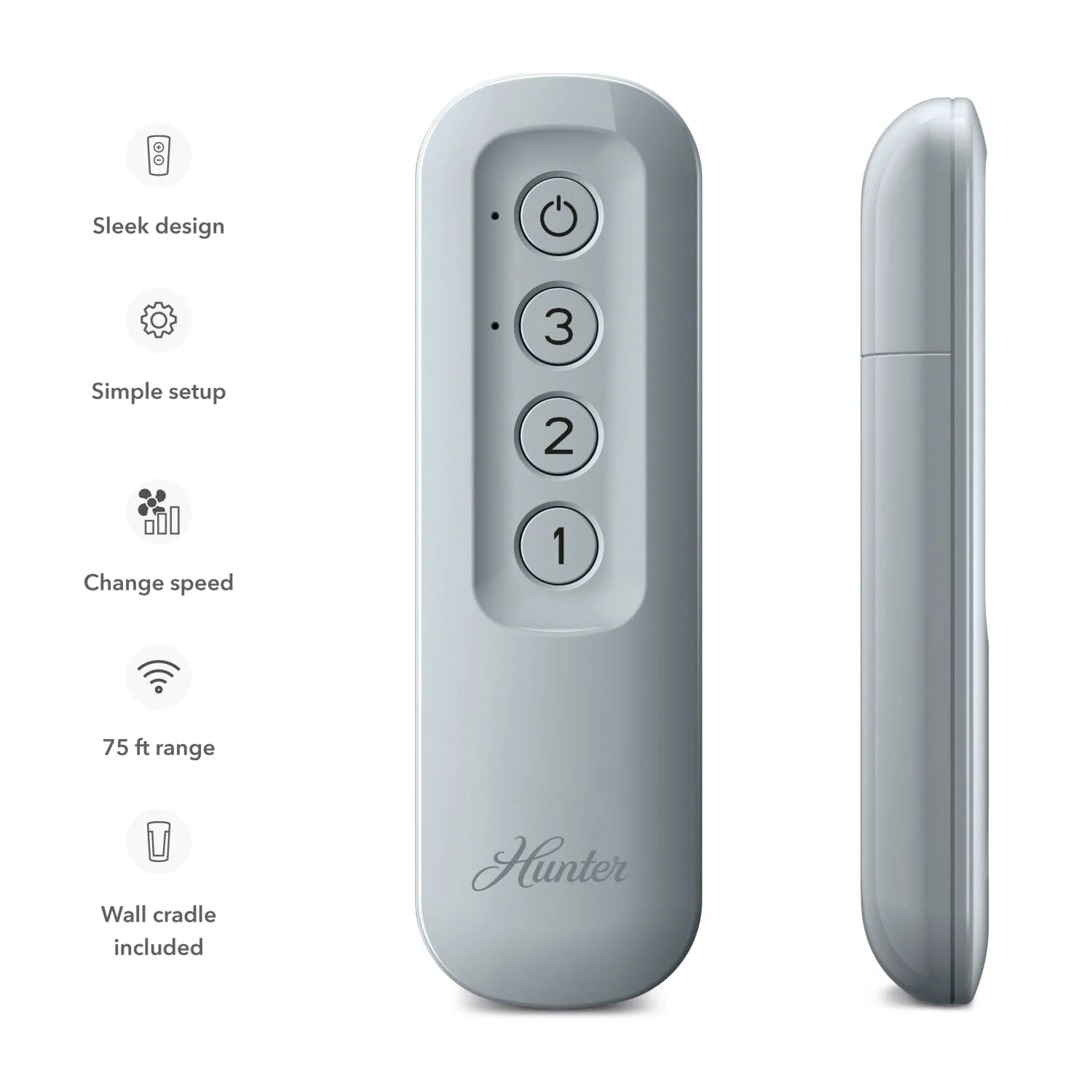 Universal No Light Handheld Remote with Receiver - 99729 2 Universal No Light Handheld Remote with Receiver - 99729