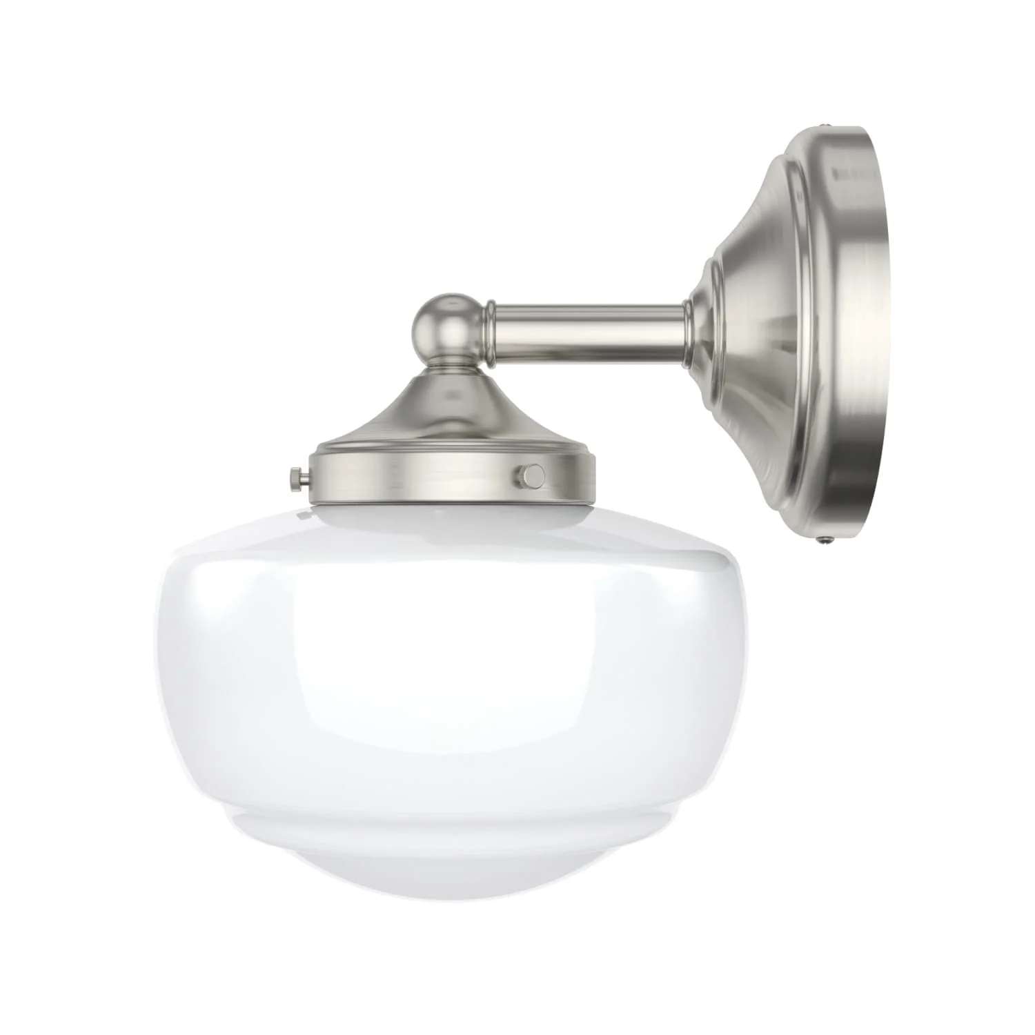 Saddle Creek Shiny Cased White Glass 1 Light Sconce 10 Saddle Creek Shiny Cased White Glass 1 Light Sconce