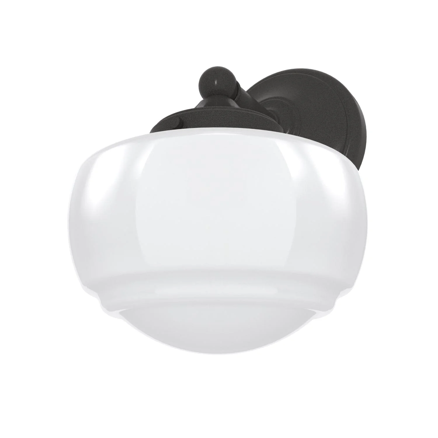 Saddle Creek Shiny Cased White Glass 1 Light Sconce 9 Saddle Creek Shiny Cased White Glass 1 Light Sconce