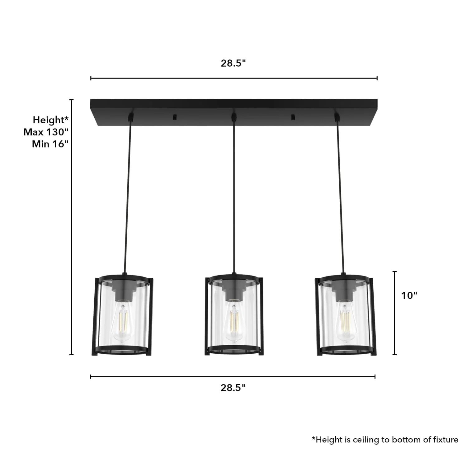 Astwood 3 Light Cluster Linear 12 Astwood 3 Light Cluster Linear