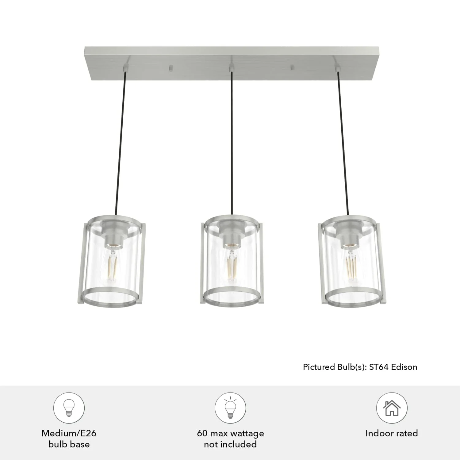 Astwood 3 Light Cluster Linear 8 Astwood 3 Light Cluster Linear