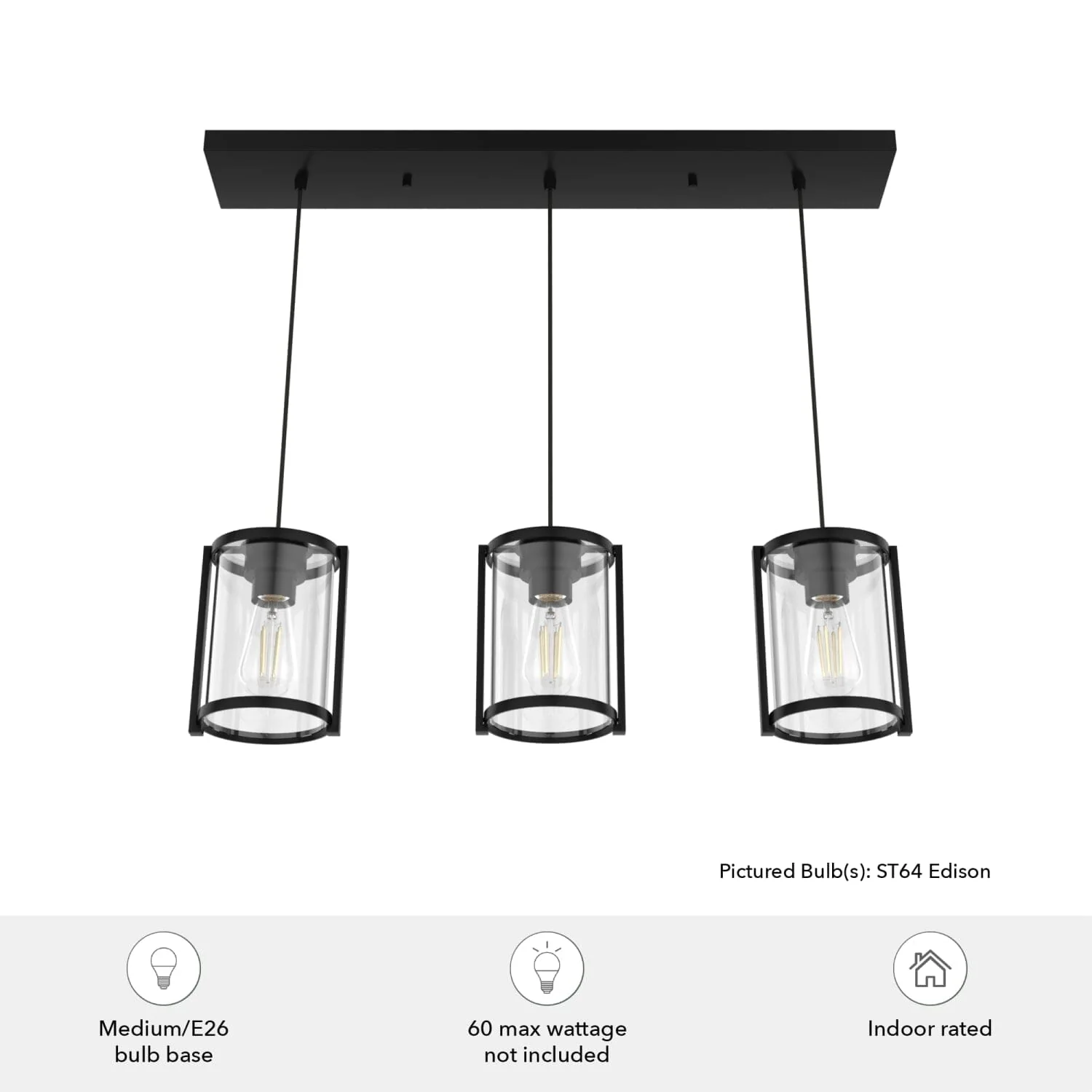 Astwood 3 Light Cluster Linear 9 Astwood 3 Light Cluster Linear