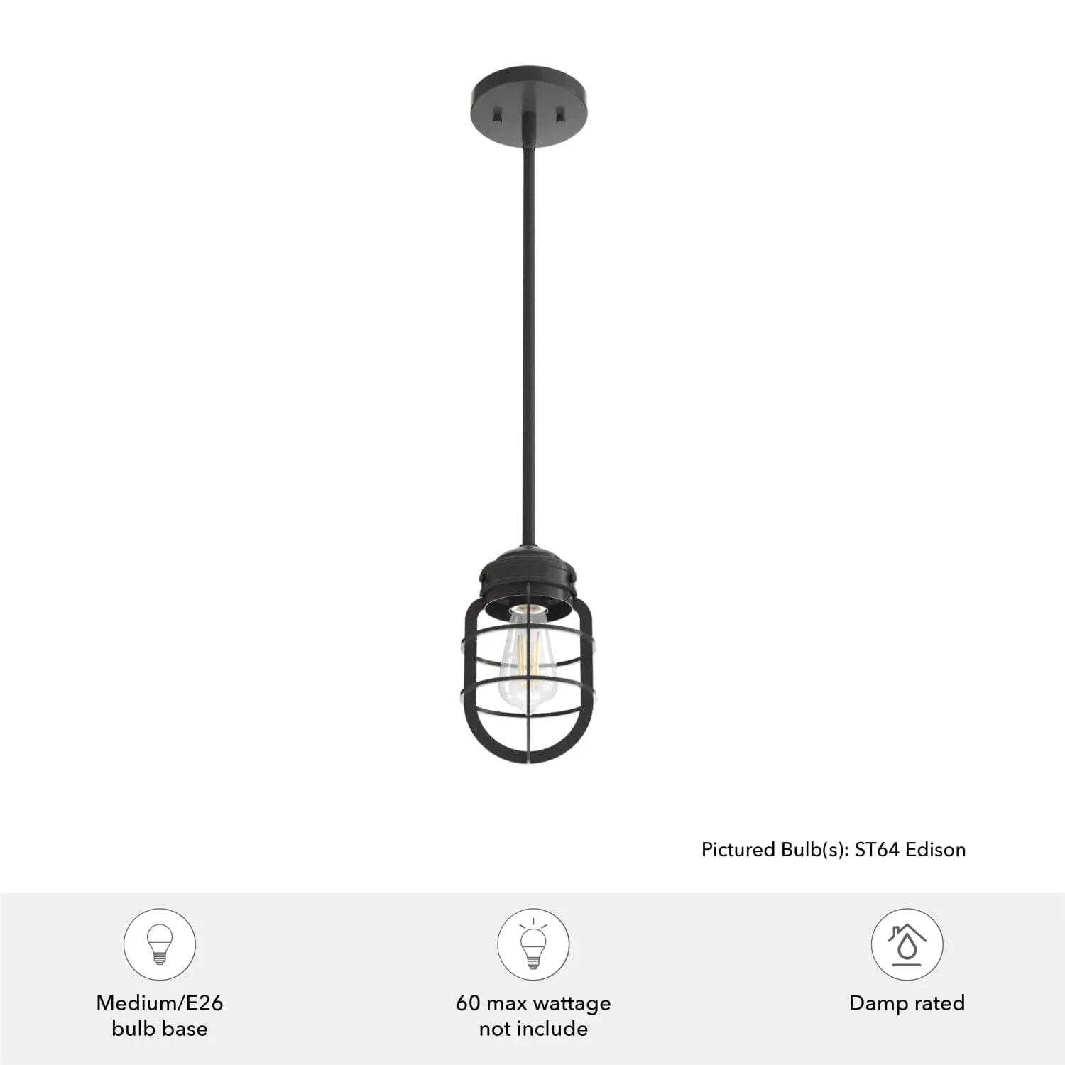 Starklake 1 Light Mini Pendant 3 Starklake 1 Light Mini Pendant
