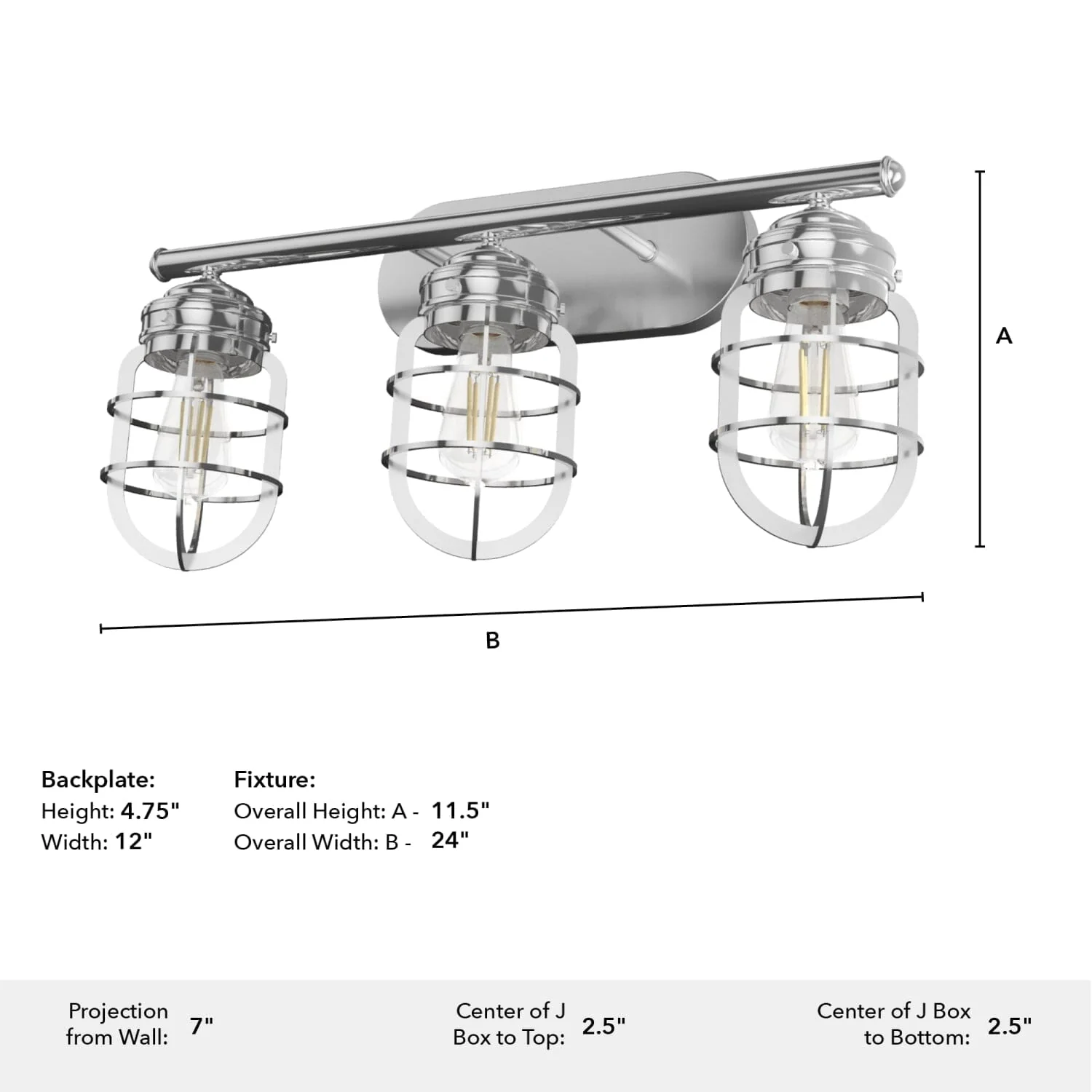 Starklake 3 Light Vanity 7 Starklake 3 Light Vanity