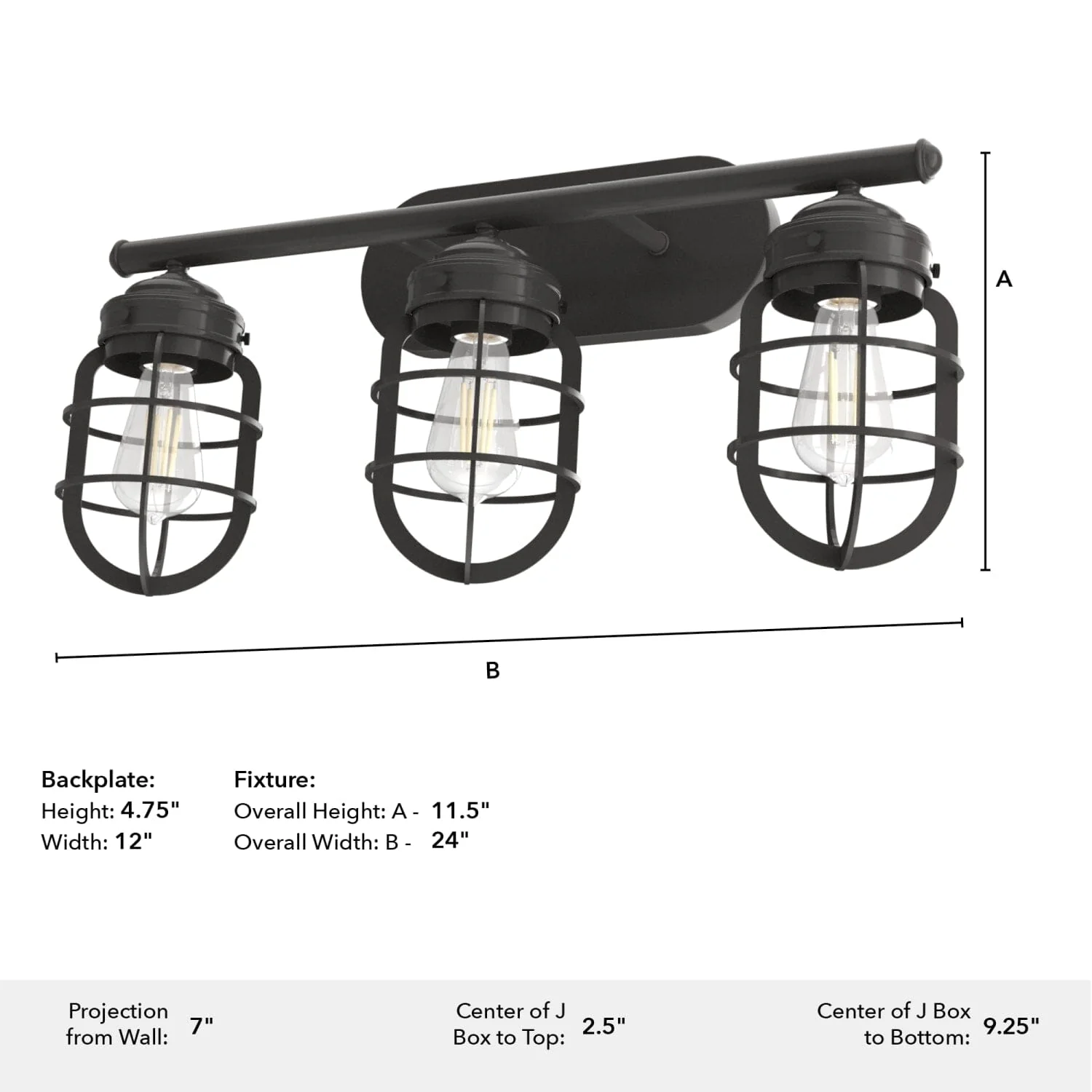 Starklake 3 Light Vanity 8 Starklake 3 Light Vanity