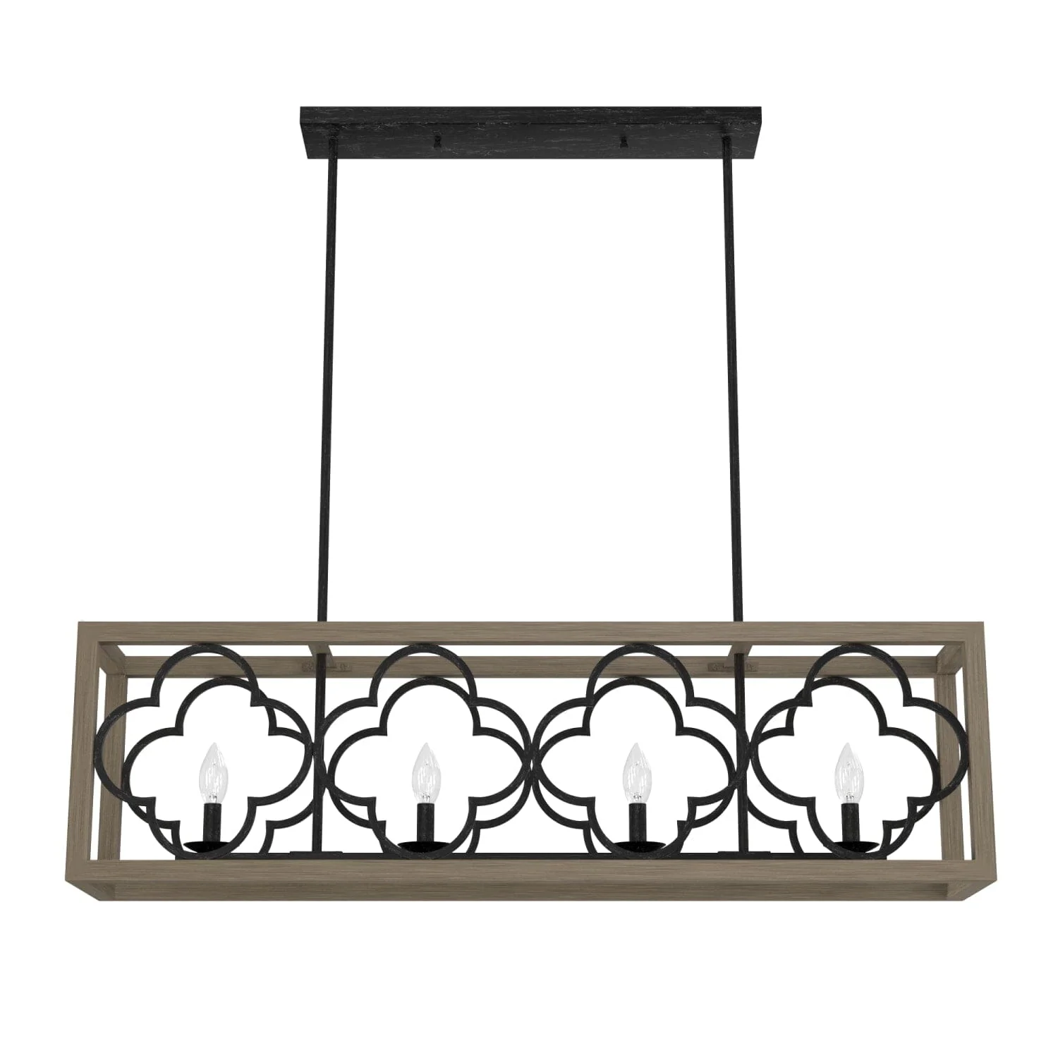 Gablecrest 4 Light Linear Chandelier 13 Gablecrest 4 Light Linear Chandelier