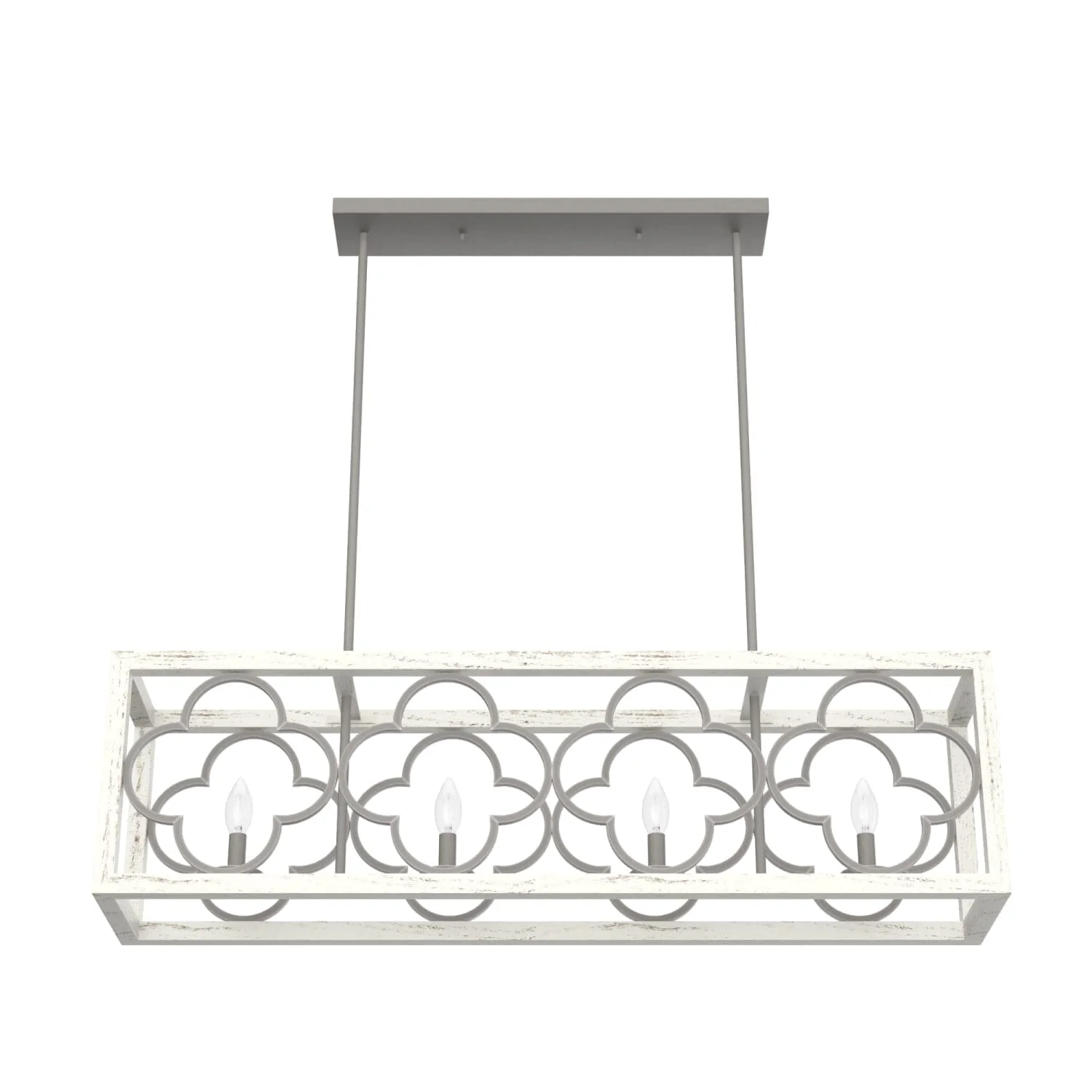 Gablecrest 4 Light Linear Chandelier 14 Gablecrest 4 Light Linear Chandelier