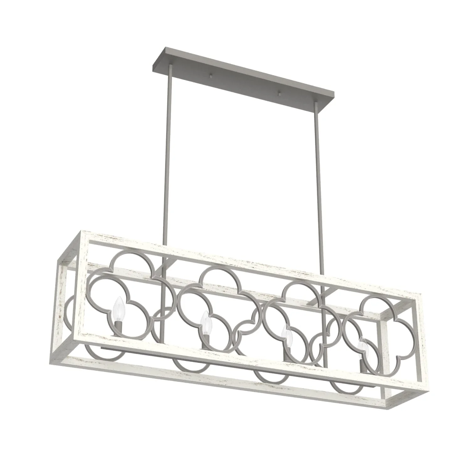 Gablecrest 4 Light Linear Chandelier 16 Gablecrest 4 Light Linear Chandelier
