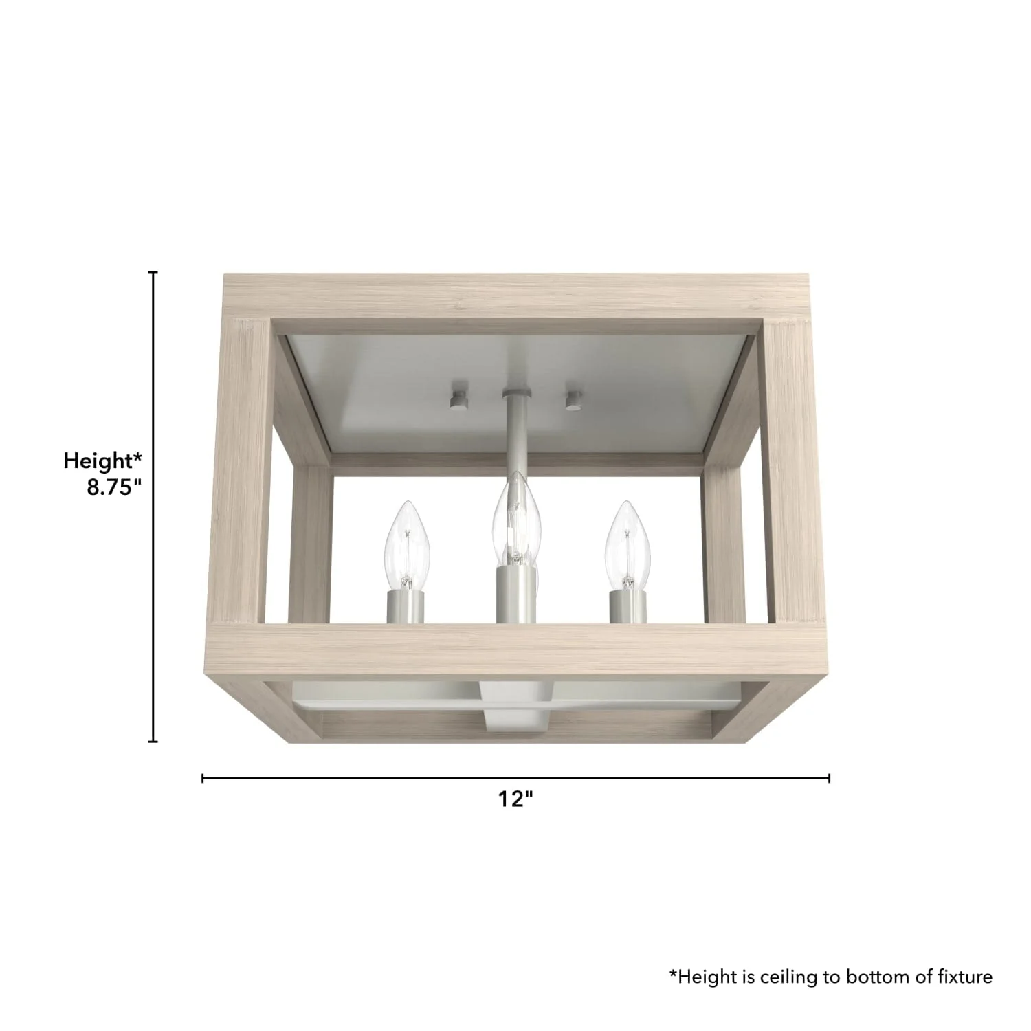 Squire Manor 4 Light Flush Mount 12 Squire Manor 4 Light Flush Mount