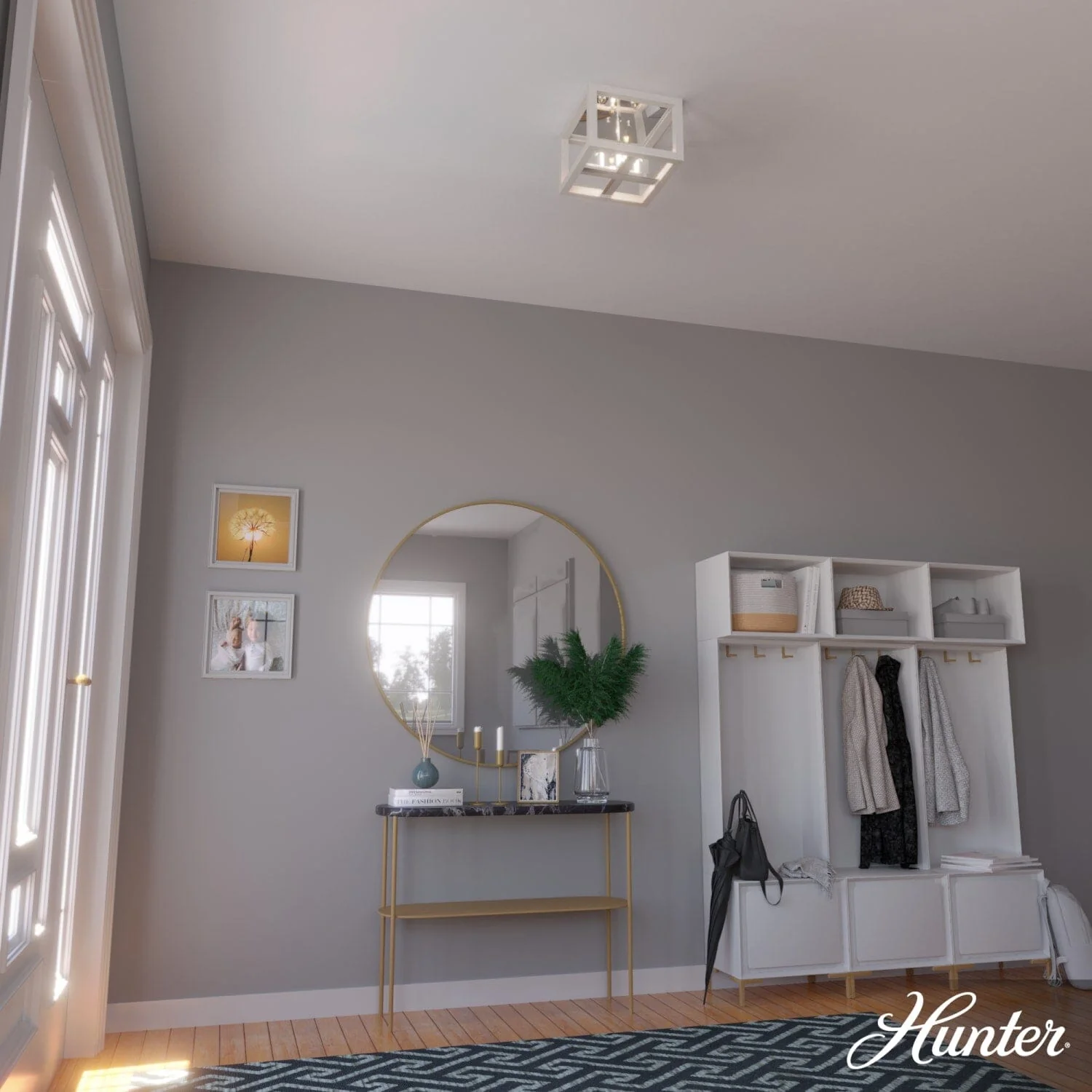 Squire Manor 4 Light Flush Mount 5 Squire Manor 4 Light Flush Mount