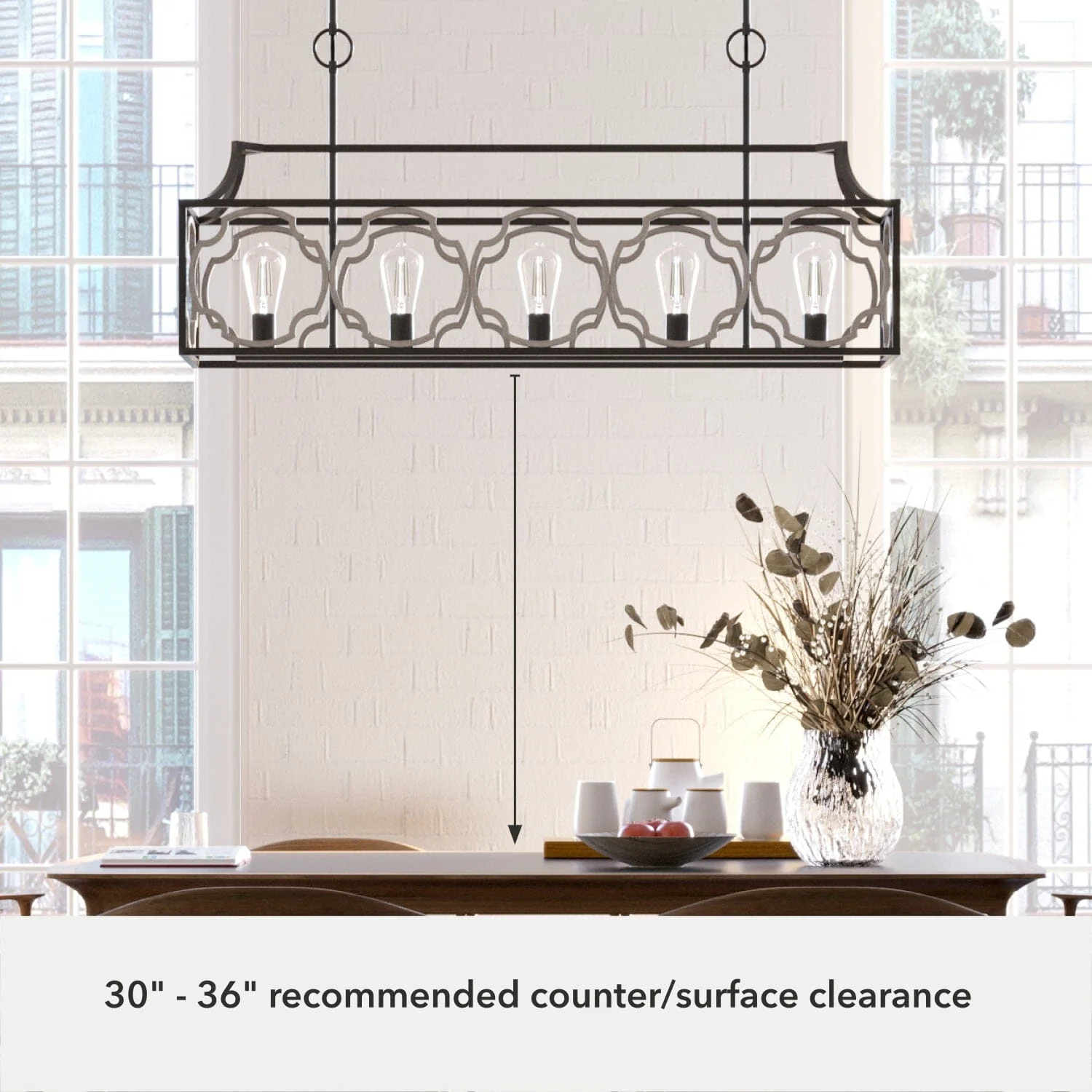 Stone Creek 5 Light Linear Chandelier 10 Stone Creek 5 Light Linear Chandelier