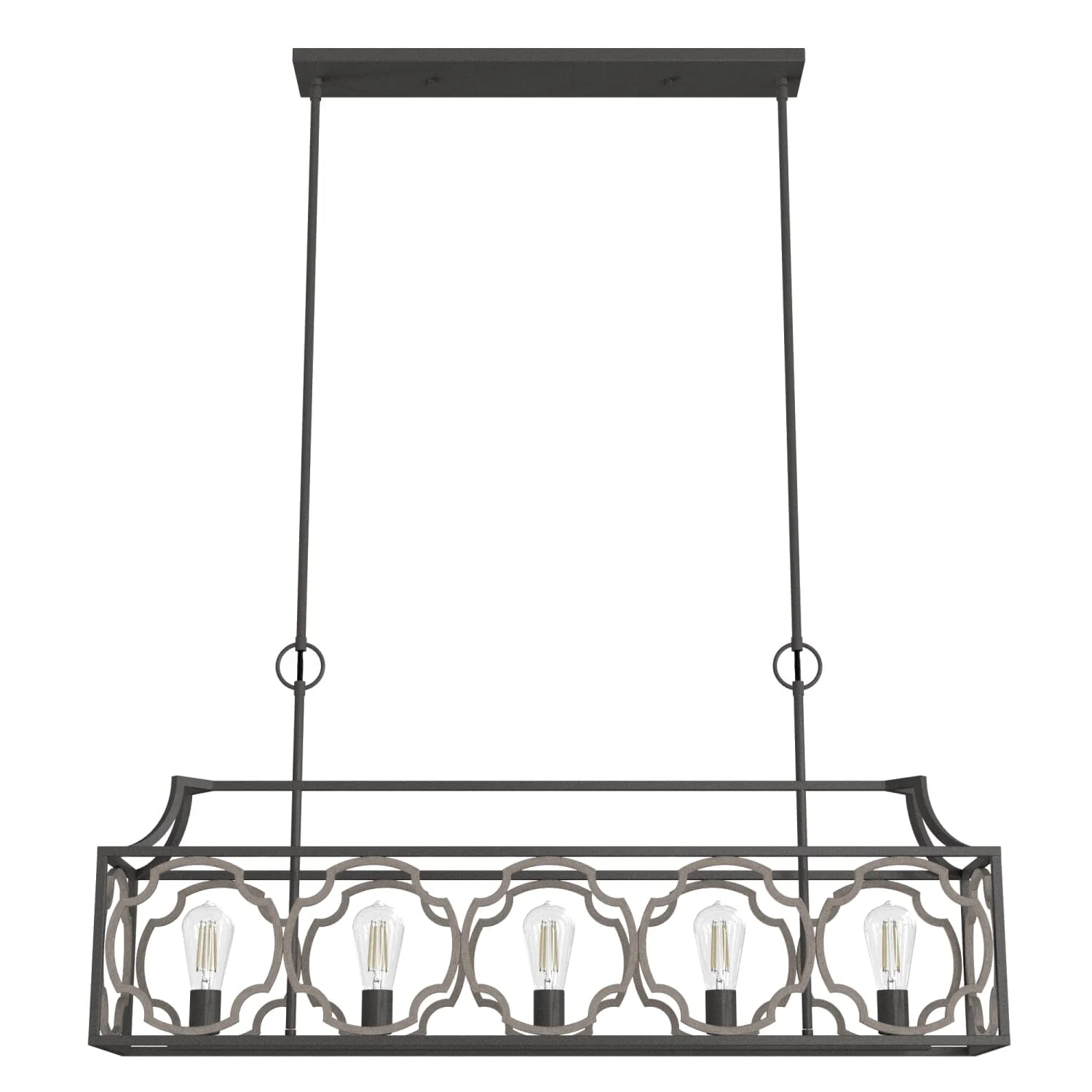 Stone Creek 5 Light Linear Chandelier 13 Stone Creek 5 Light Linear Chandelier