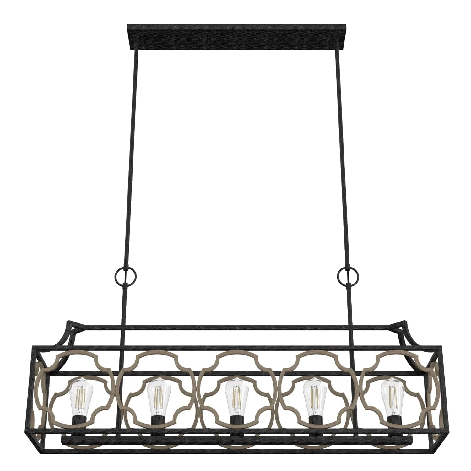 Stone Creek 5 Light Linear Chandelier 14 Stone Creek 5 Light Linear Chandelier