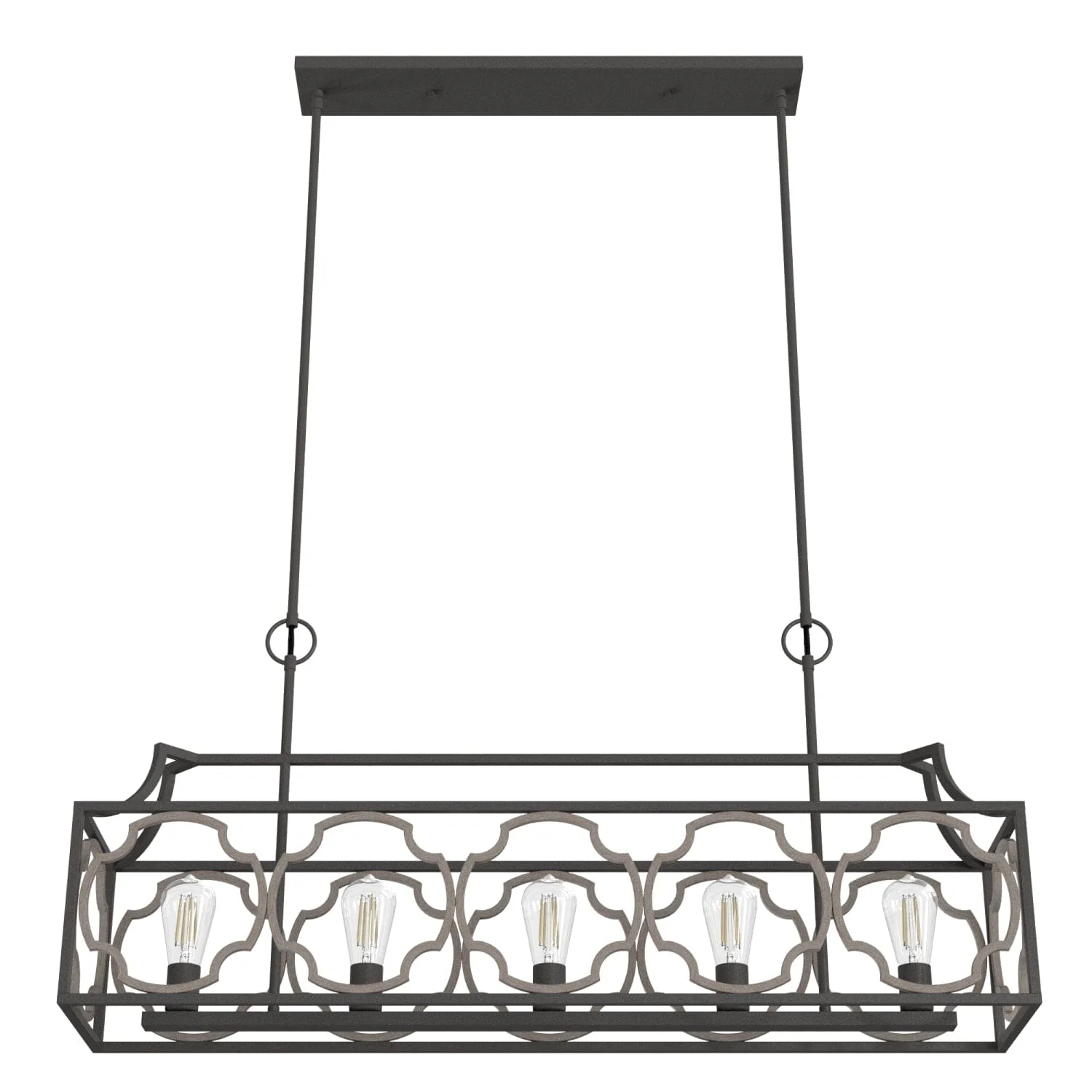 Stone Creek 5 Light Linear Chandelier 15 Stone Creek 5 Light Linear Chandelier