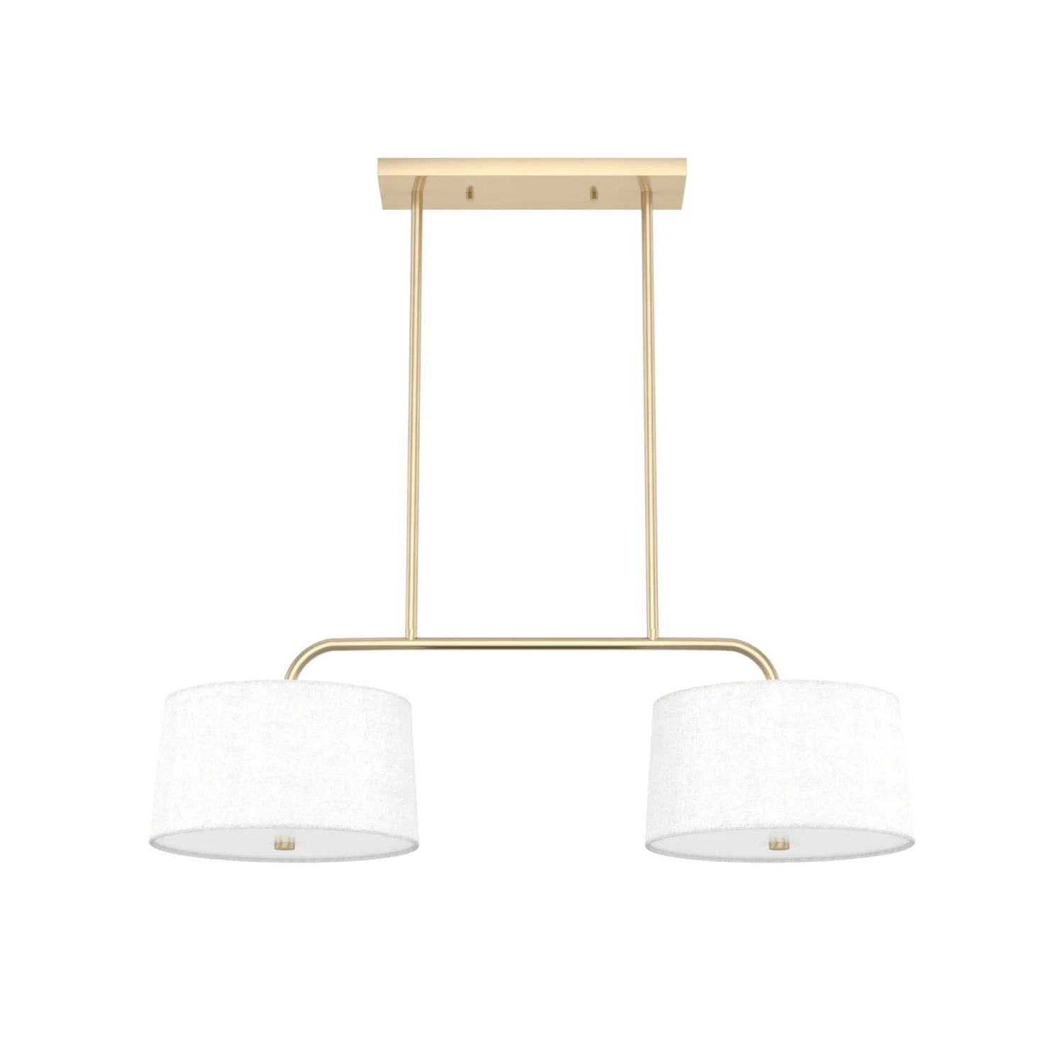 Cottage Hill 4 light 2 Shade Linear Chandelier 18 Cottage Hill 4 light 2 Shade Linear Chandelier