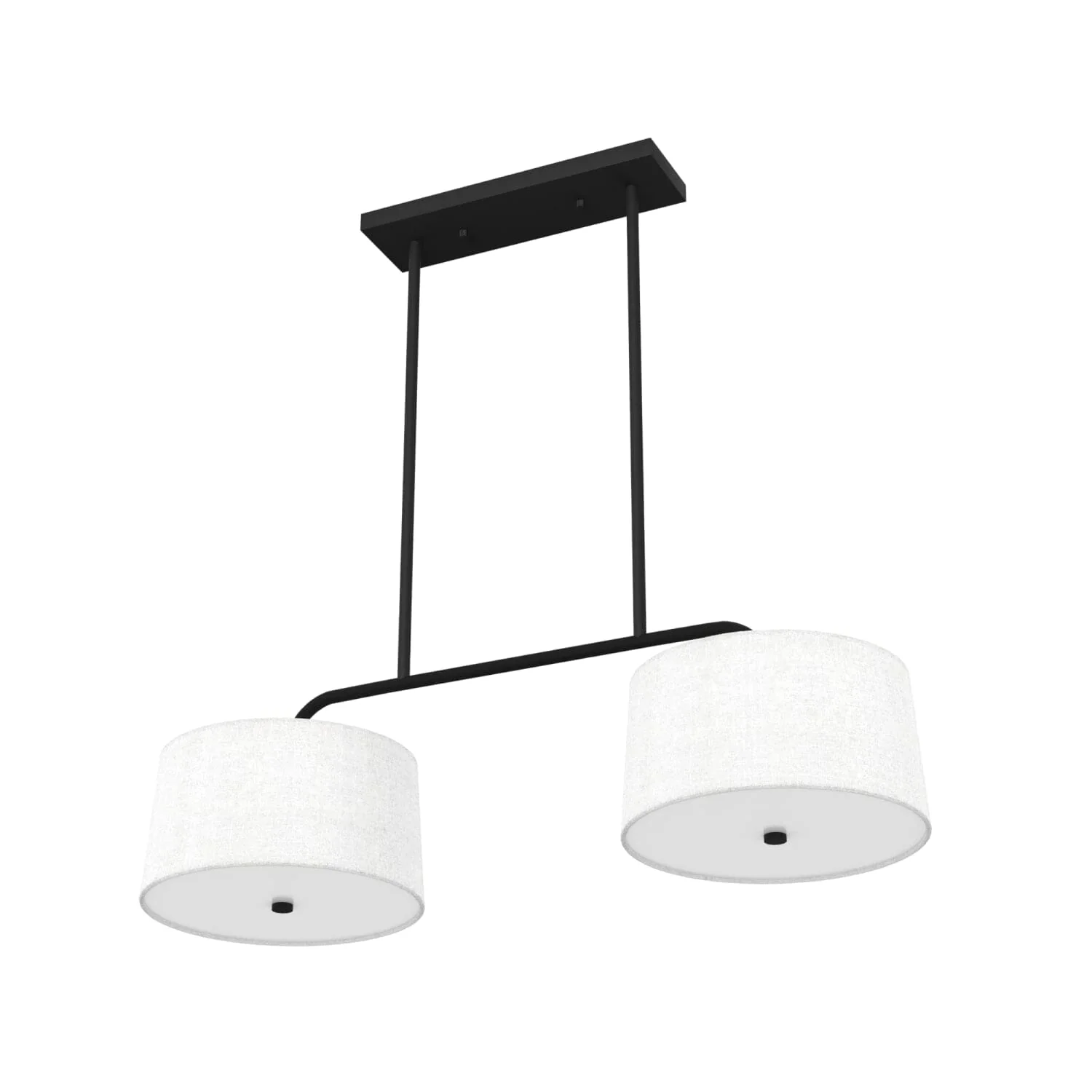 Cottage Hill 4 light 2 Shade Linear Chandelier 20 Cottage Hill 4 light 2 Shade Linear Chandelier
