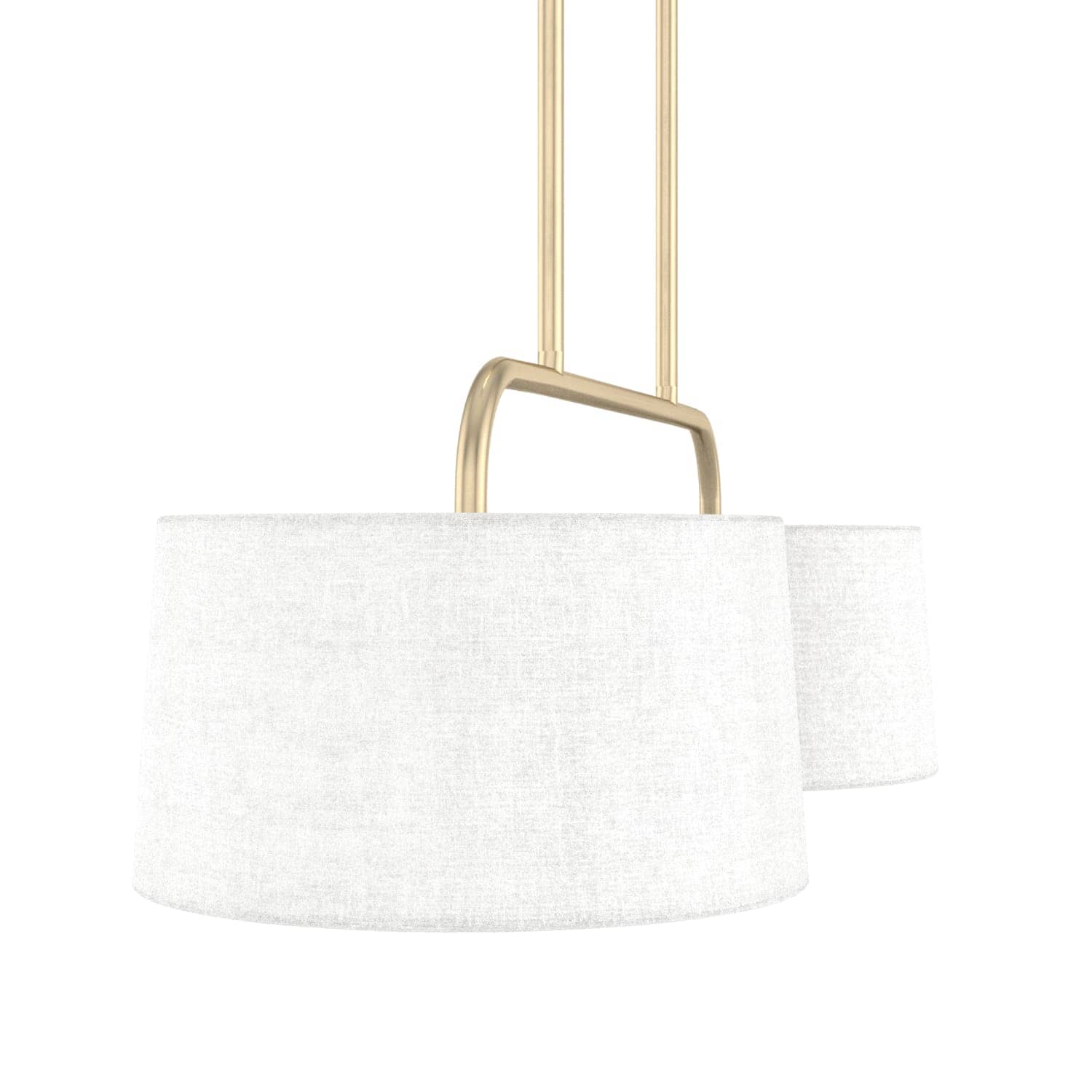 Cottage Hill 4 light 2 Shade Linear Chandelier 27 Cottage Hill 4 light 2 Shade Linear Chandelier